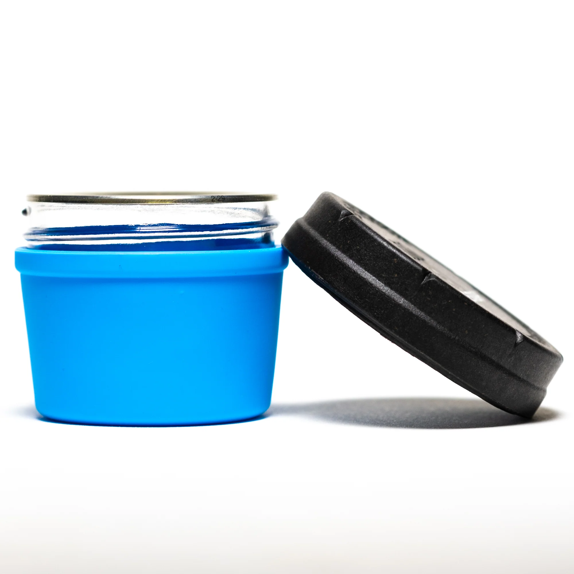 Re:Stash - Blue Jar w/ Black Lid - 4oz - Image 2
