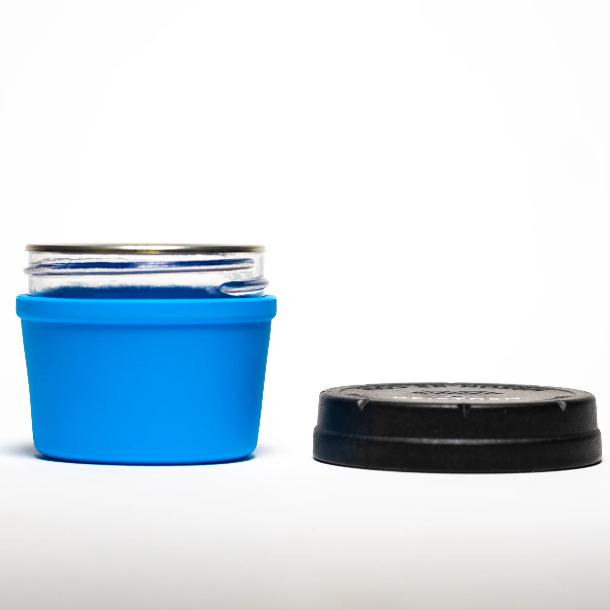 Re:Stash - Blue Jar w/ Black Lid - 4oz - Image 3