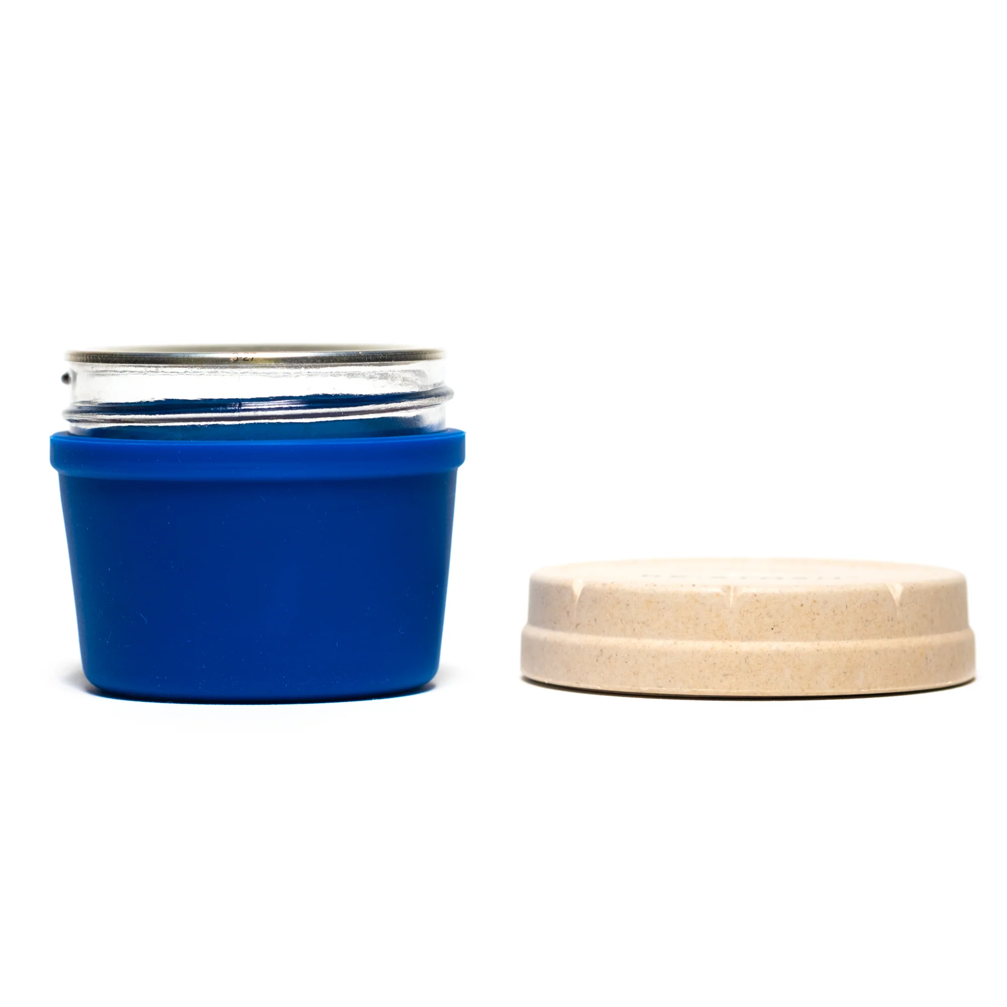 Re:Stash - Dark Blue Jar w/ White Lid - 4oz - Image 3