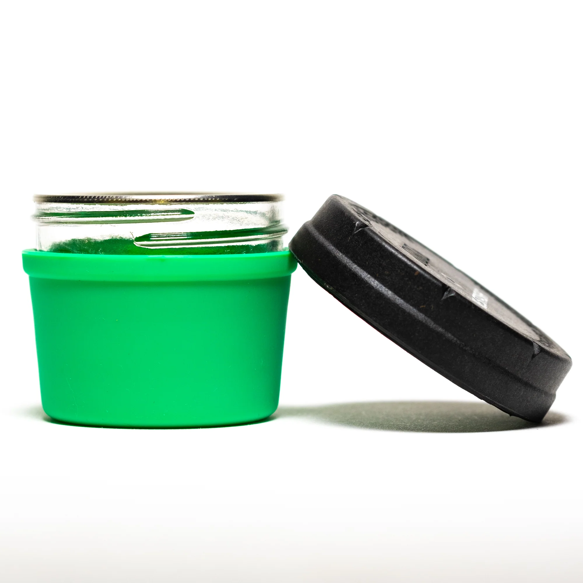 Re:Stash - Green Jar w/ Black Lid - 4oz - Image 2