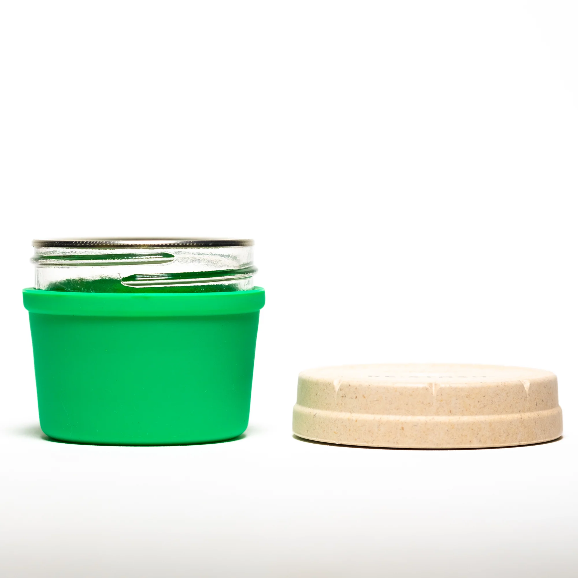 Re:Stash - Green Jar w/ White Lid - 4oz - Image 3