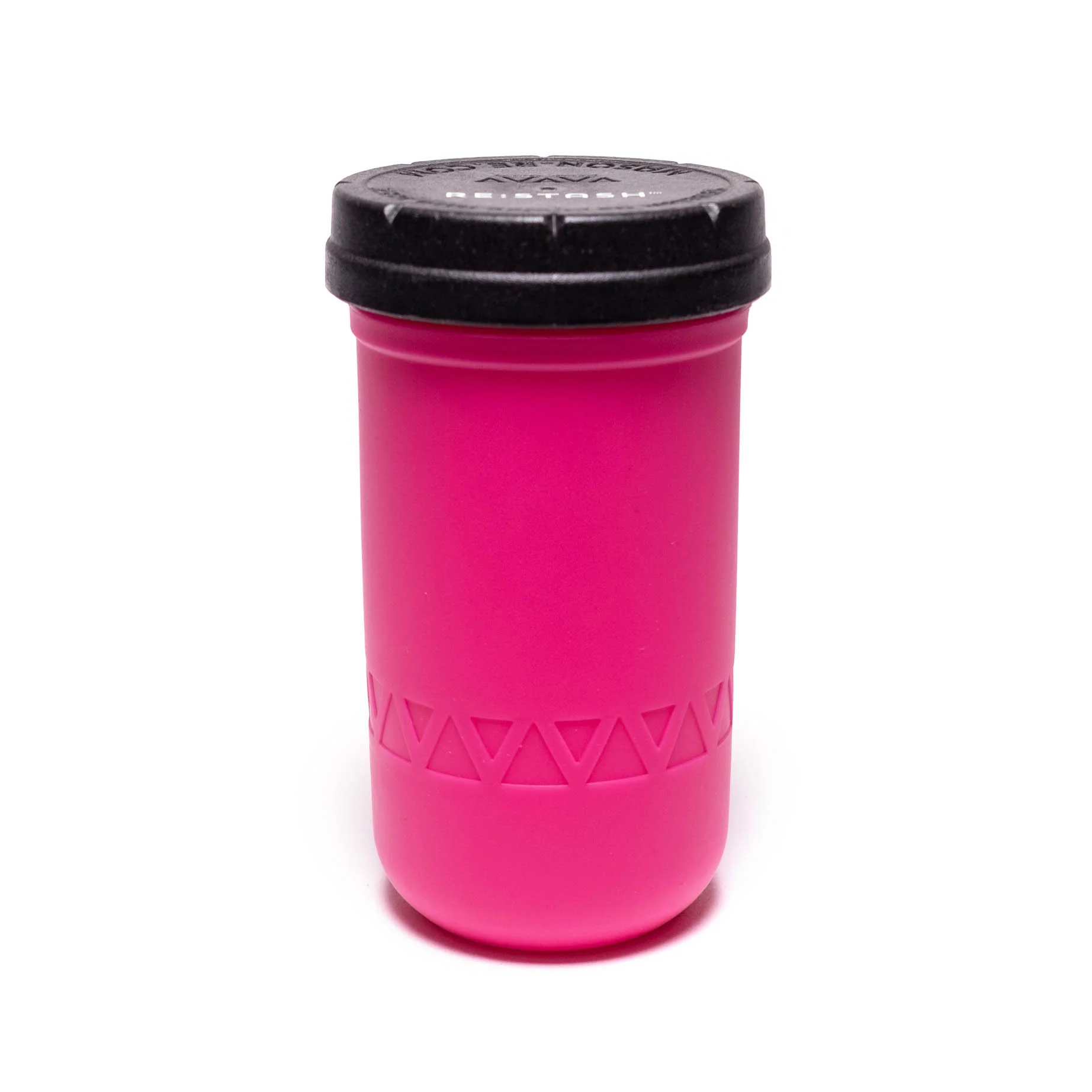 Re:Stash - Pink Jar w/ Black Lid - 12oz - Image 2