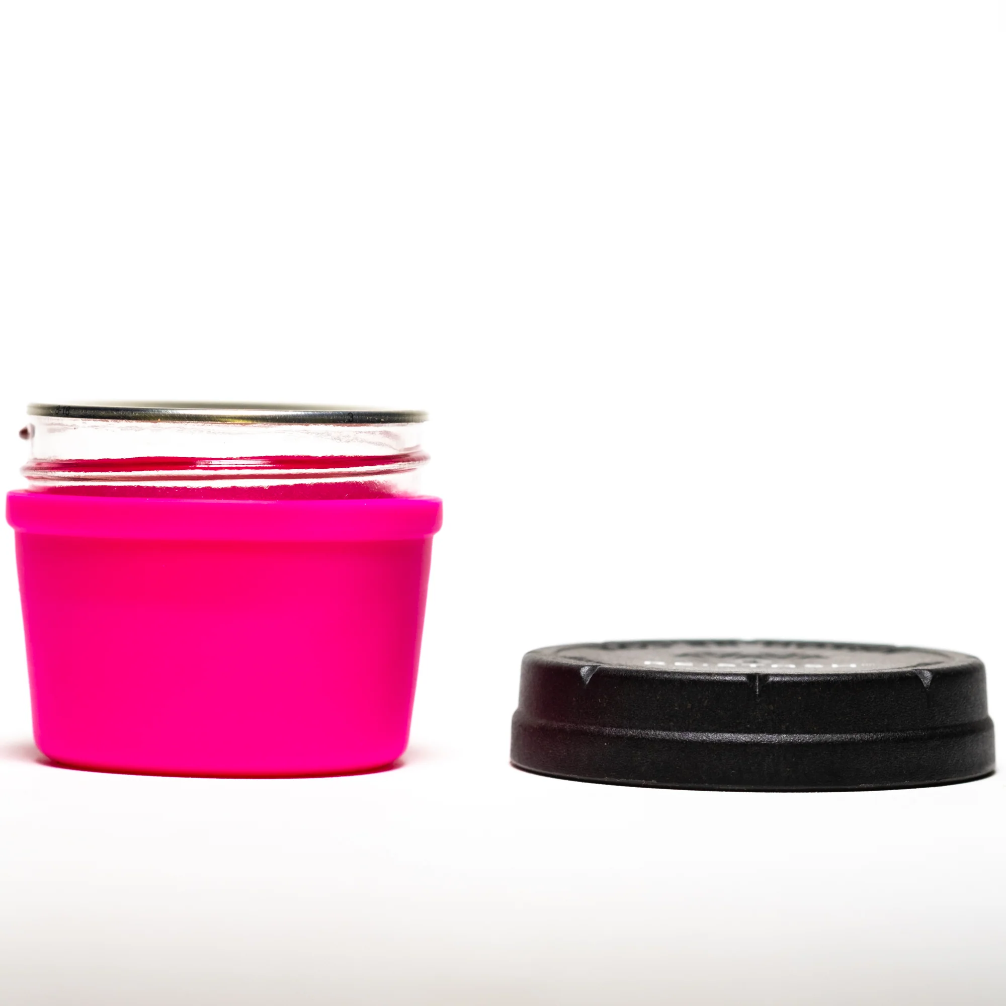 Re:Stash - Pink Jar w/ Black Lid - 4oz - Image 3