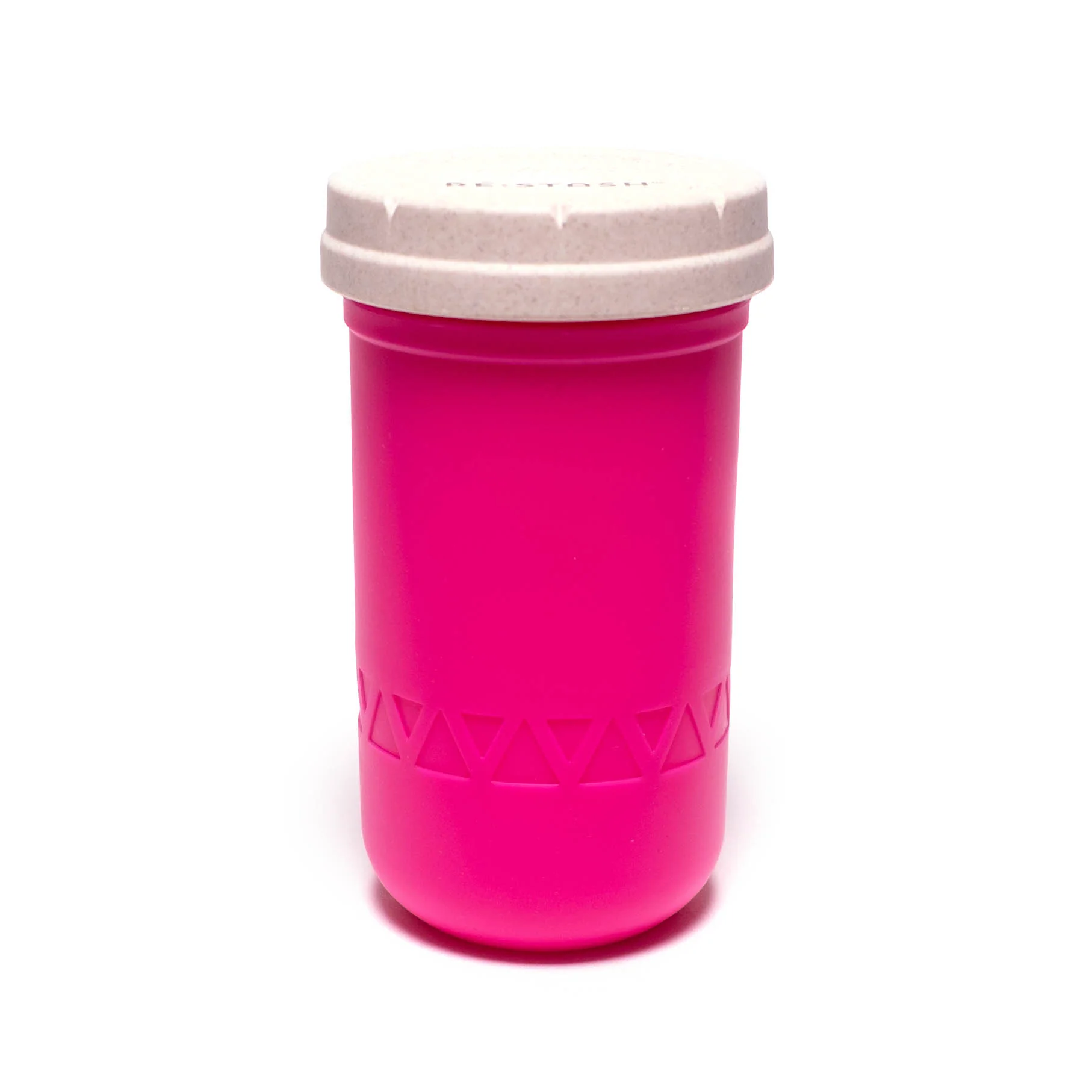 Re:Stash - Pink Jar w/ White Lid - 12oz - Image 2