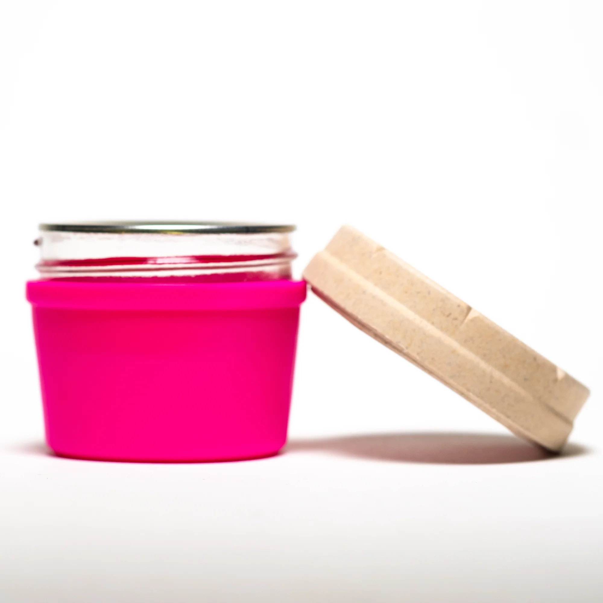 Re:Stash - Pink Jar w/ White Lid - 4oz - Image 2