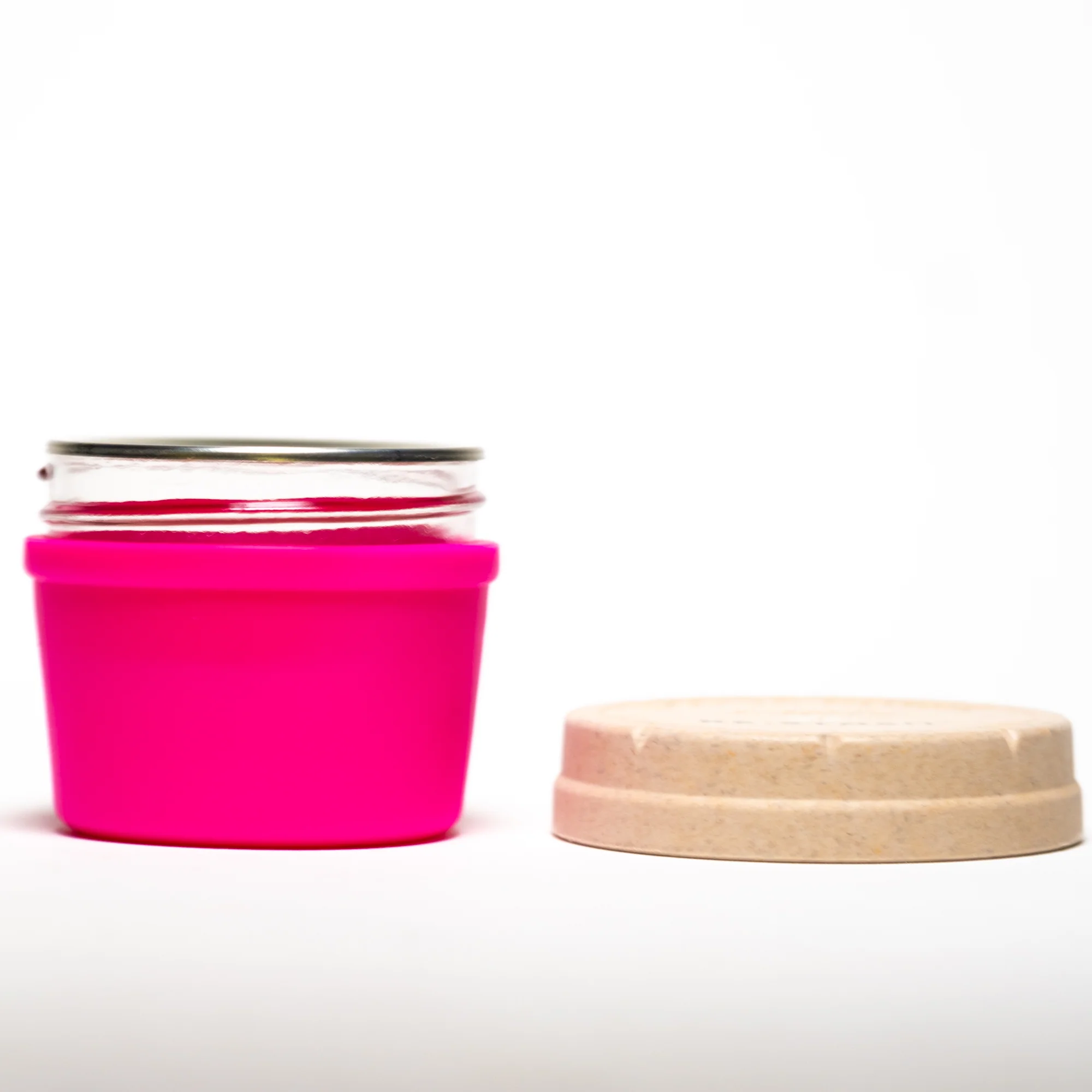 Re:Stash - Pink Jar w/ White Lid - 4oz - Image 3