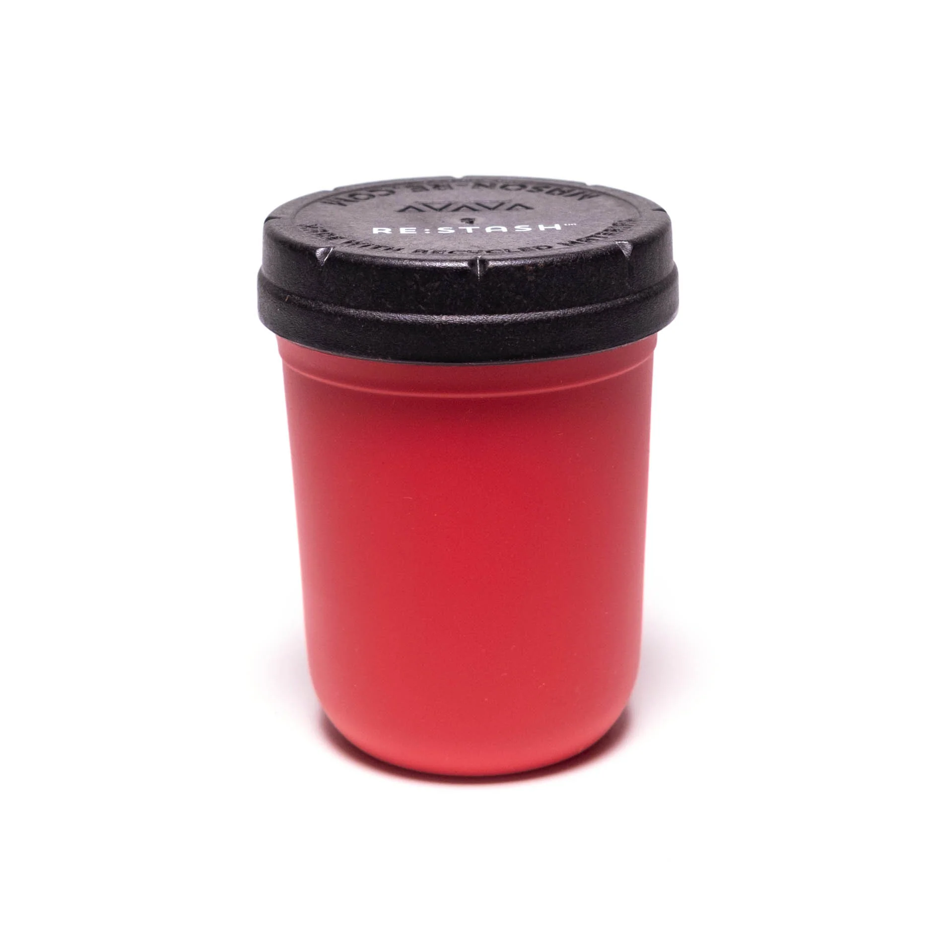 Re:Stash - Red Jar w/ Black Lid - 8oz - Image 2