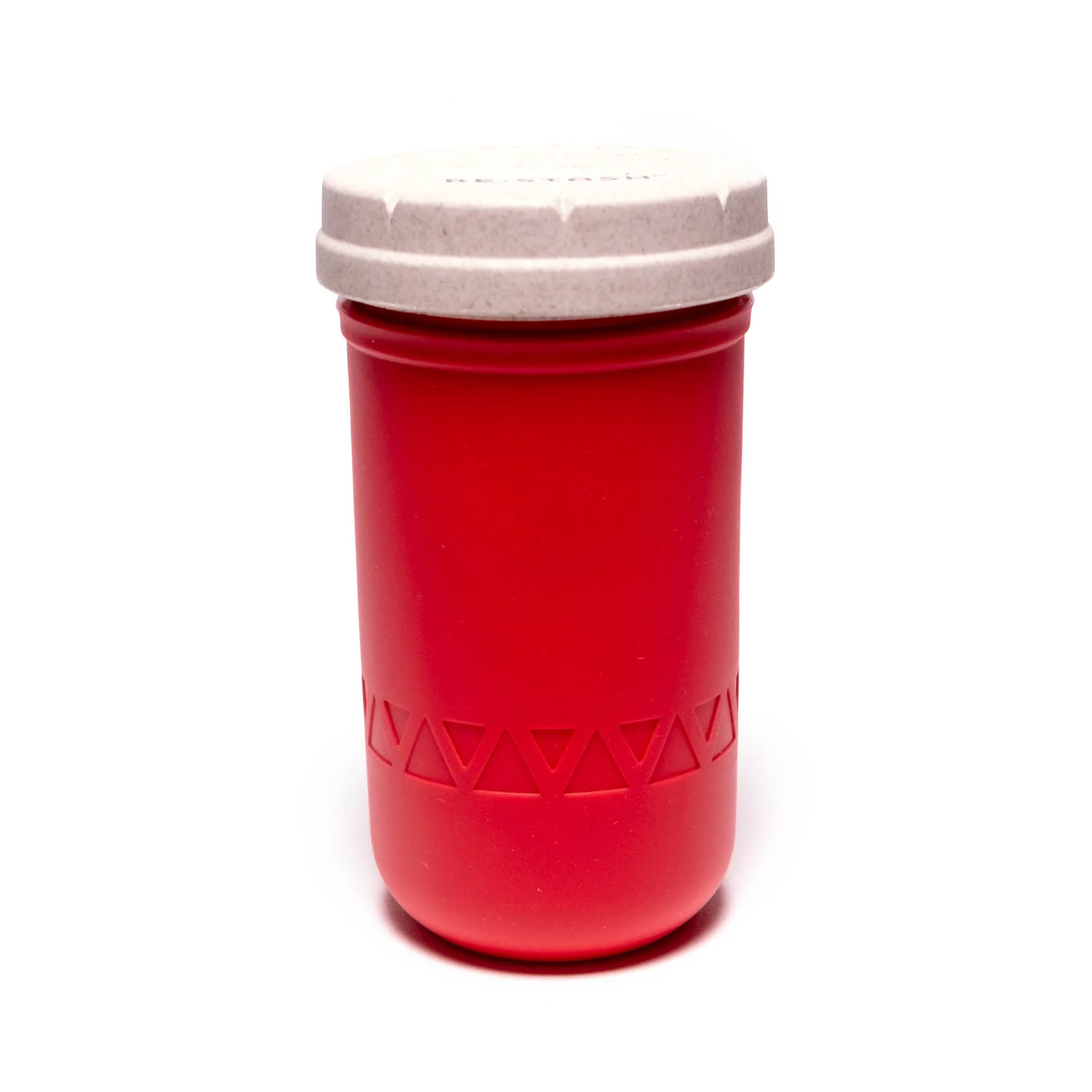 Re:Stash - Red Jar w/ White Lid - 12oz - Image 2