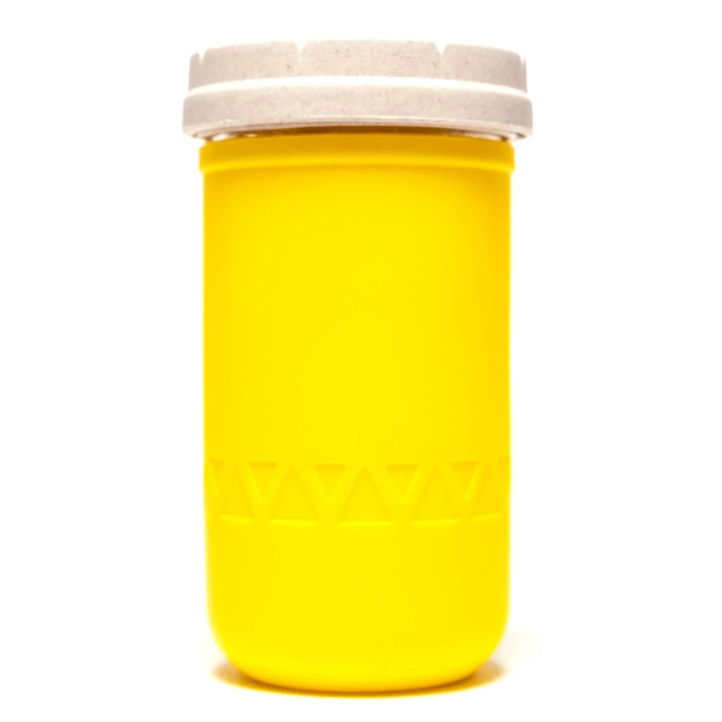 Re:Stash - Yellow Jar w/ White Lid - 12oz