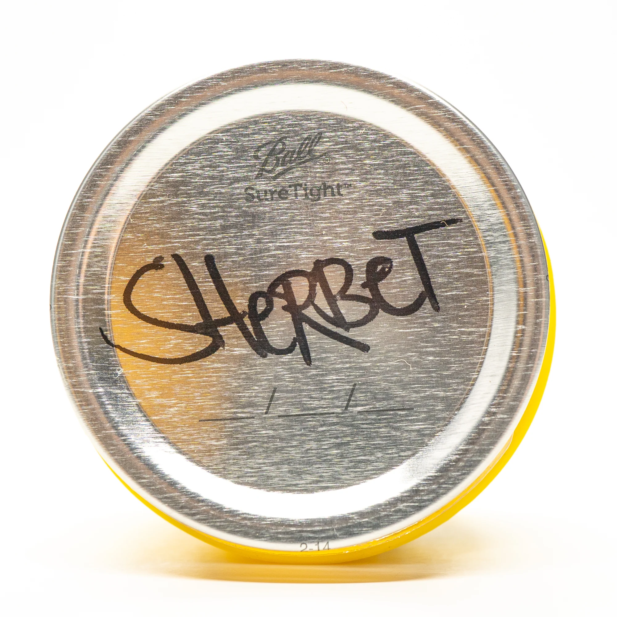 Re:Stash x Sherbet - Yellow Jar w/ Black Label - 4oz - Image 3