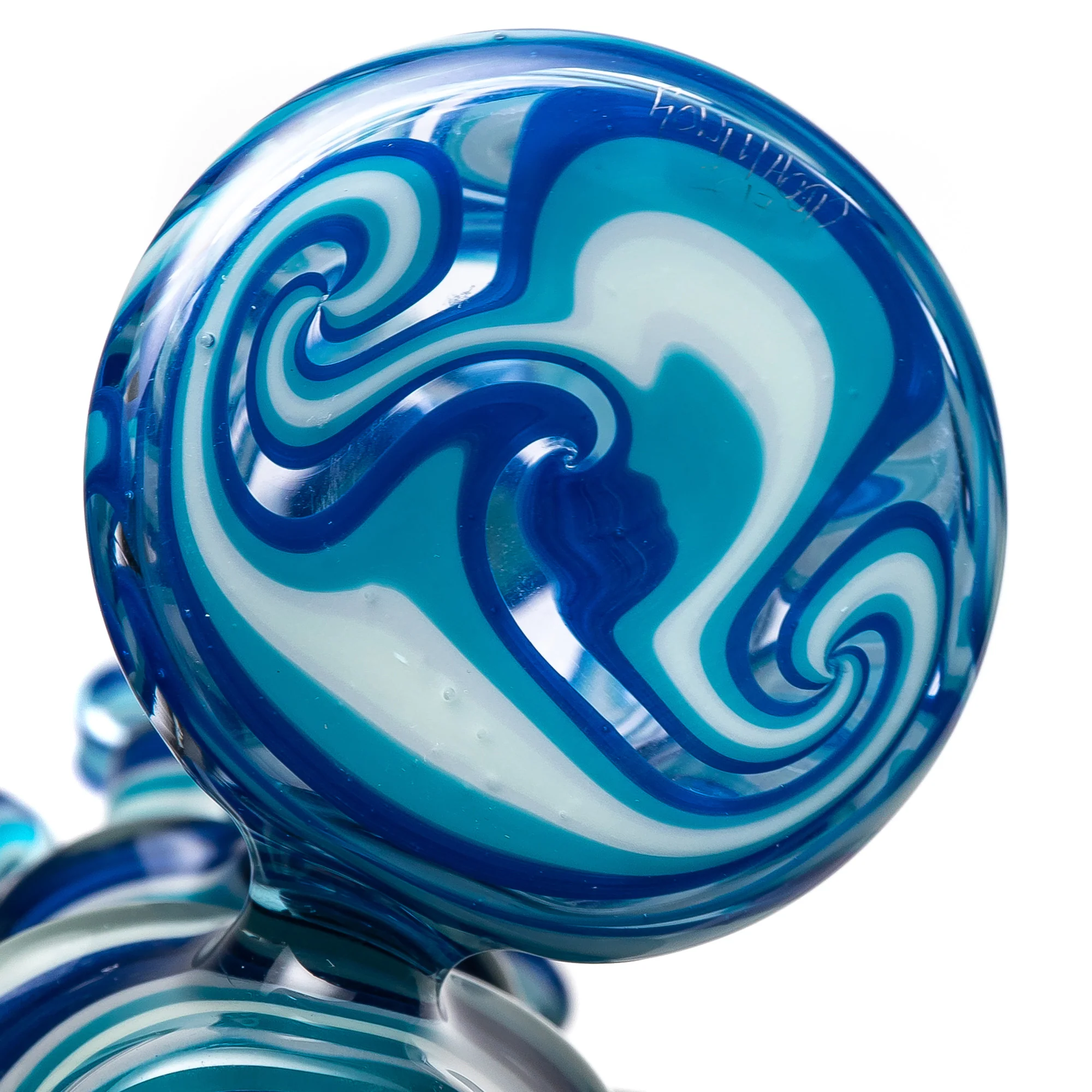 Robin Hood Glass - Worked Mini Tube - Ice - Image 6