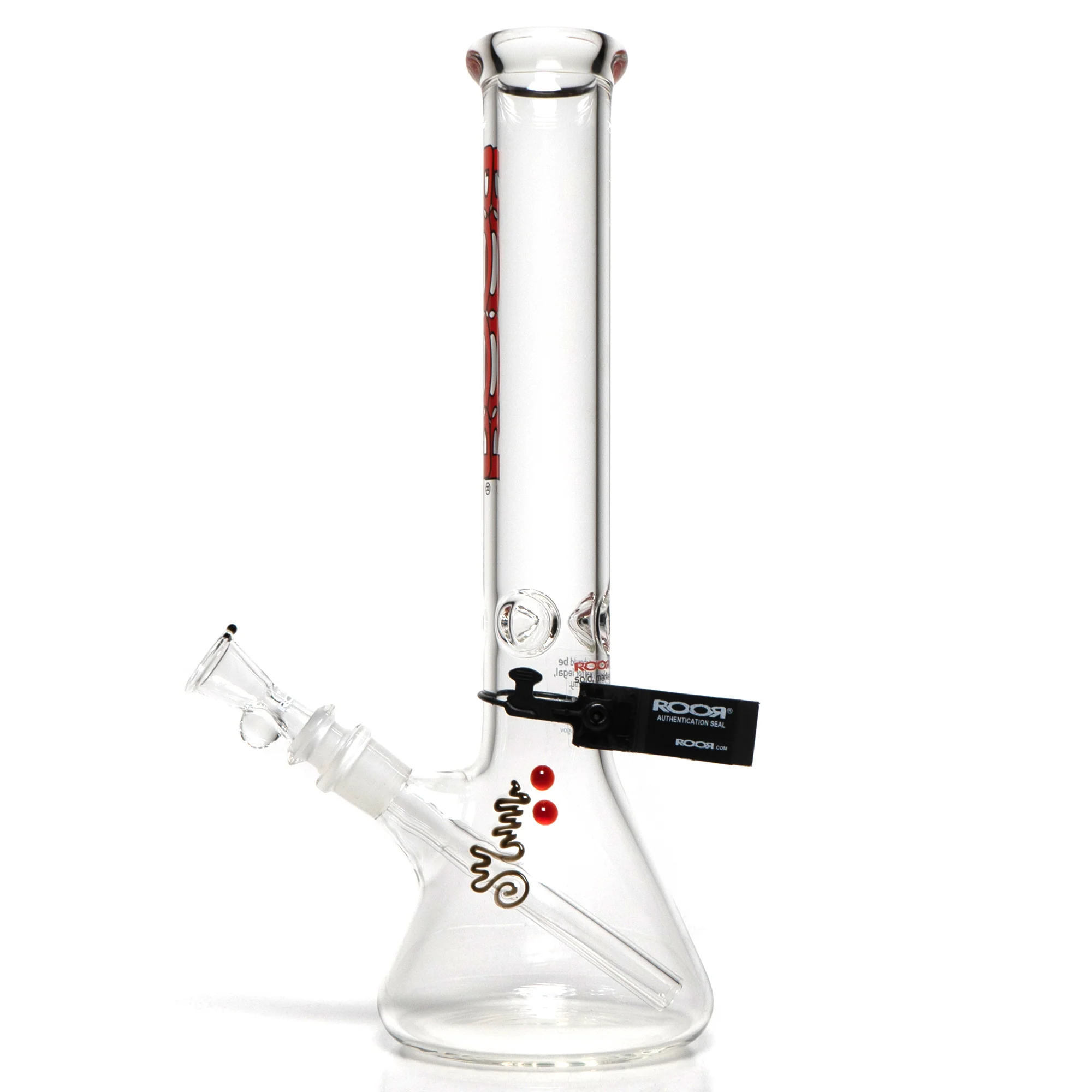 ROOR - 14" Beaker - 45x5 - Red & Black - Image 2