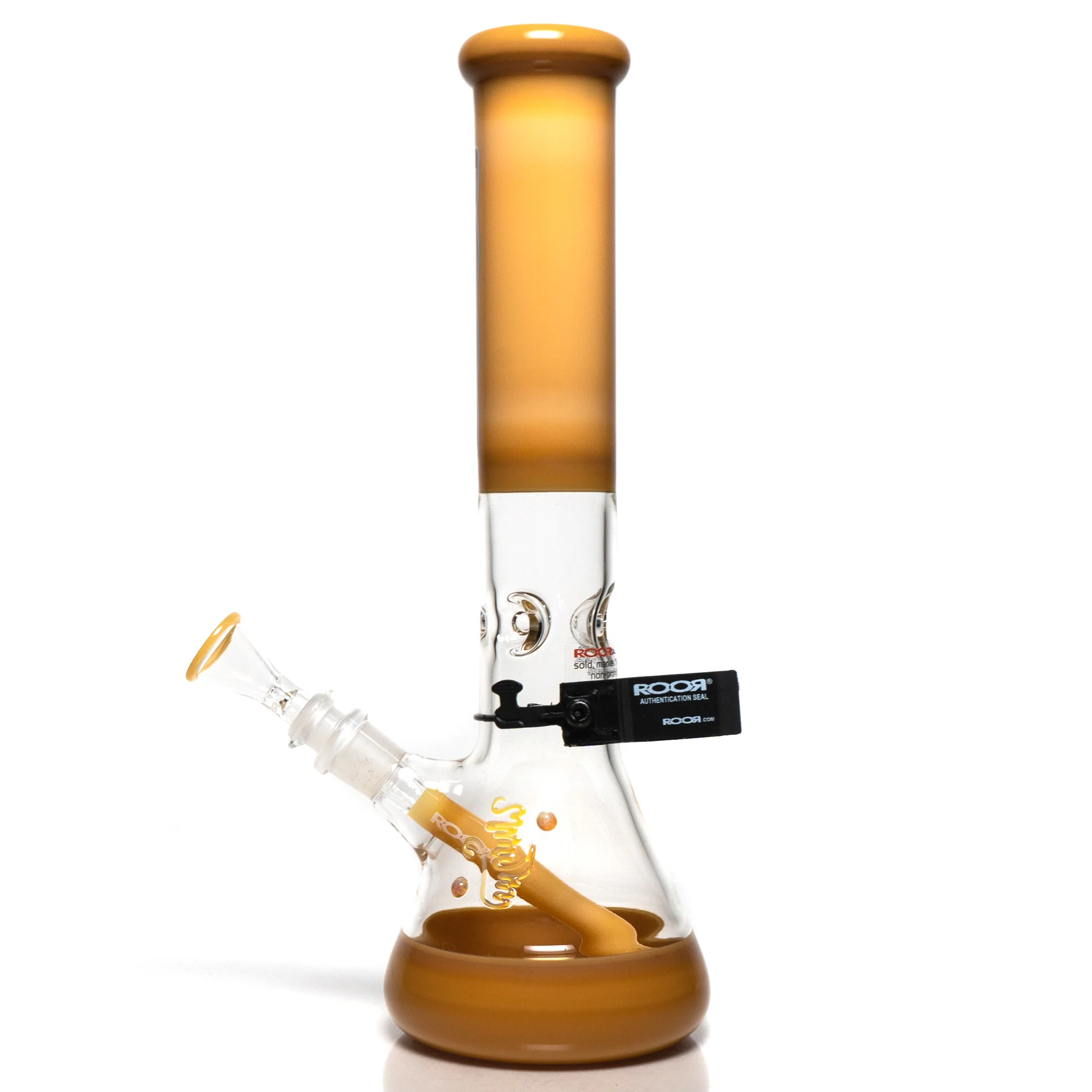 ROOR - 14" Beaker - 50x5 - Milky Tangie - Black & White Label - Image 2