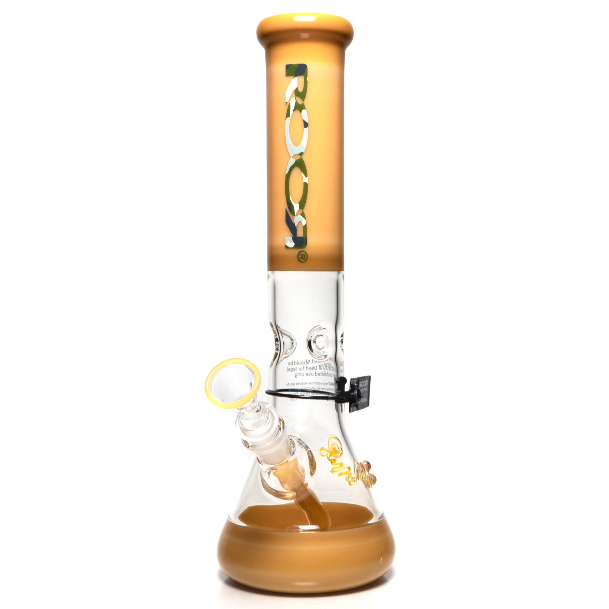 ROOR - 14" Beaker - 50x5 - Milky Tangie - Camo Label