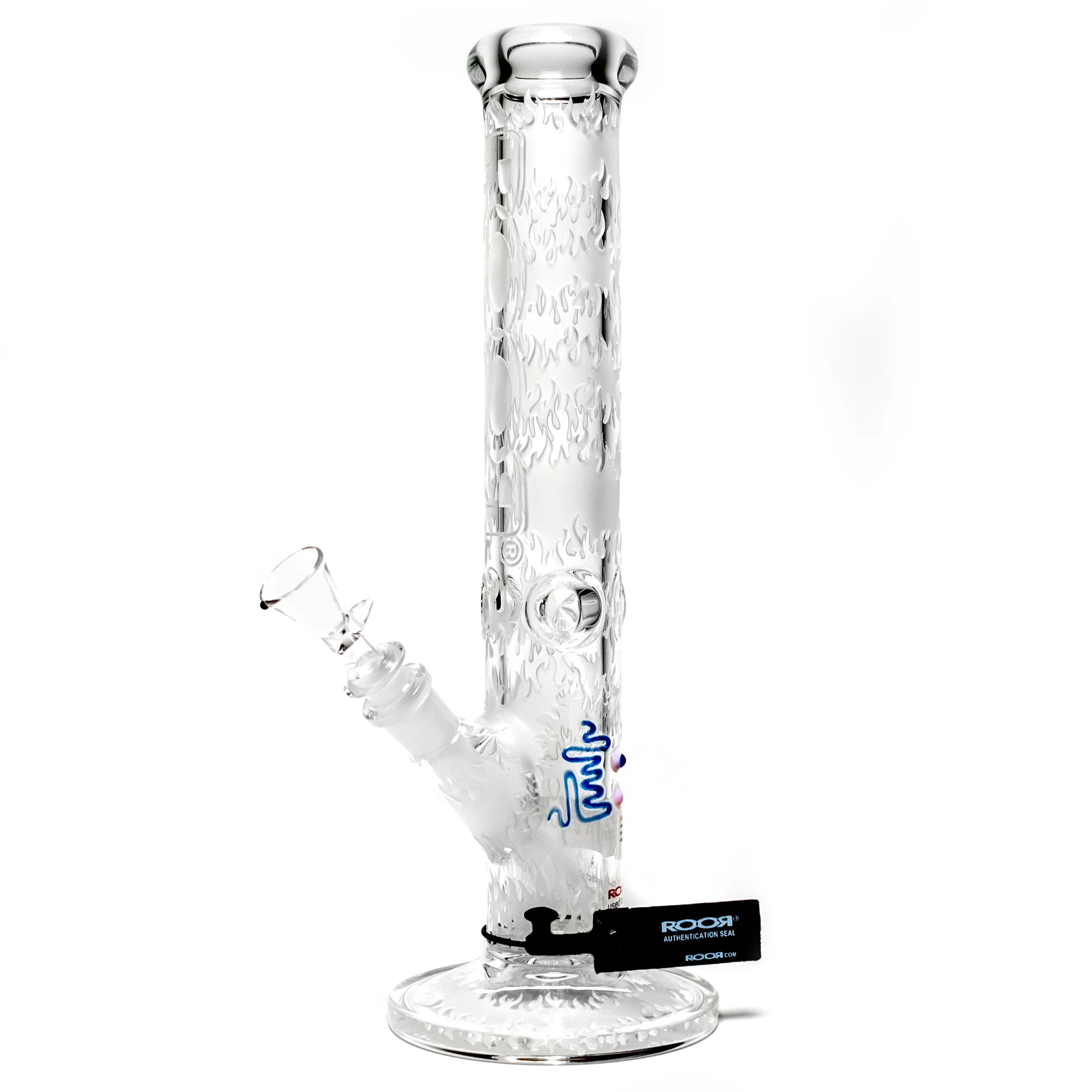ROOR.US - 14" Custom Sandblasted Straight - 50x7 - Fire