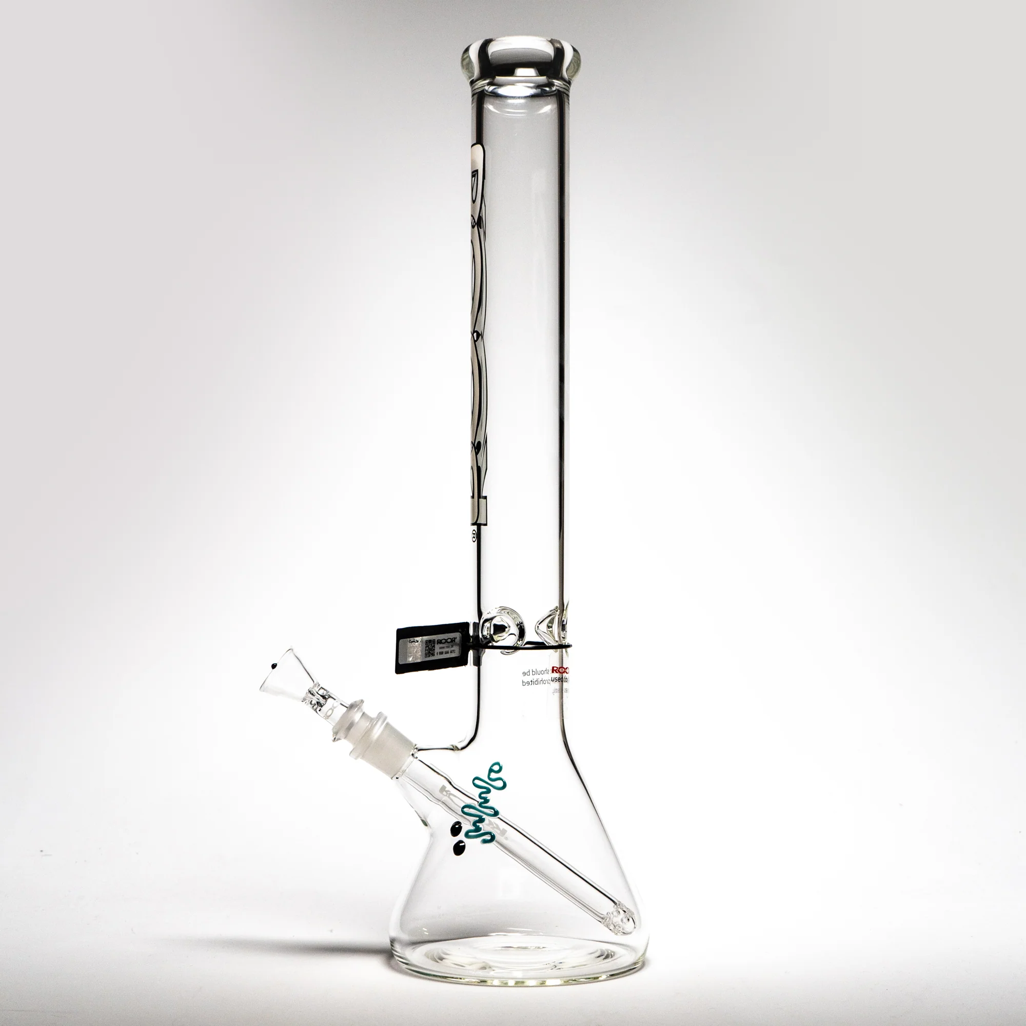 ROOR - 18" Beaker - 50x5 - White & Black - Image 3