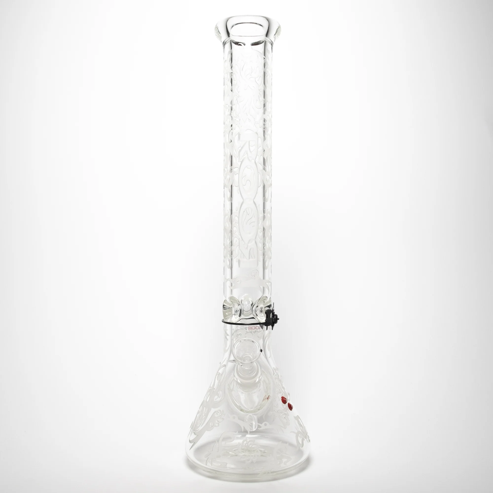 ROOR.US - 18" Custom Sandblasted Beaker - 50x9 - Tribal - Image 3