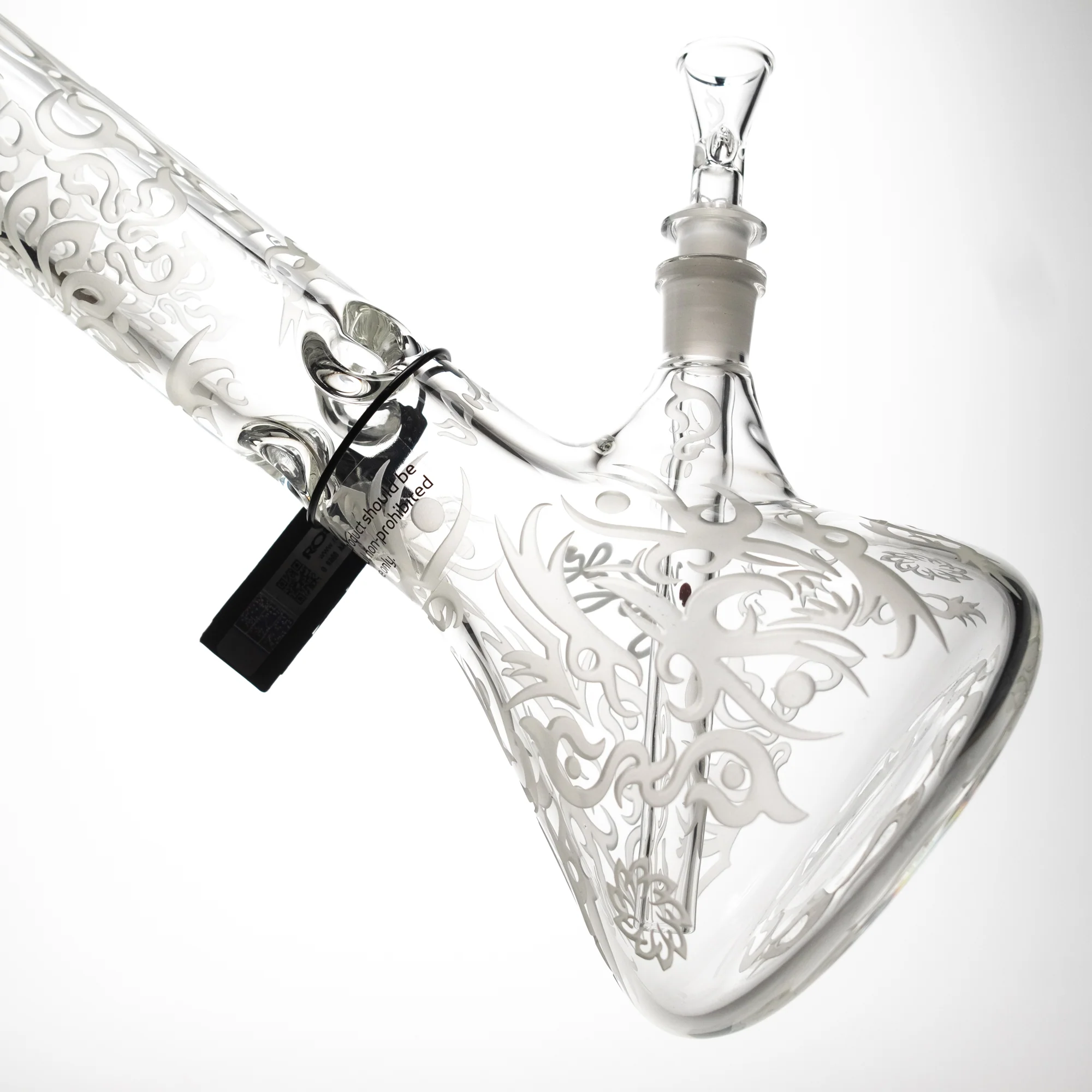 ROOR.US - 18" Custom Sandblasted Beaker - 50x9 - Tribal - Image 7