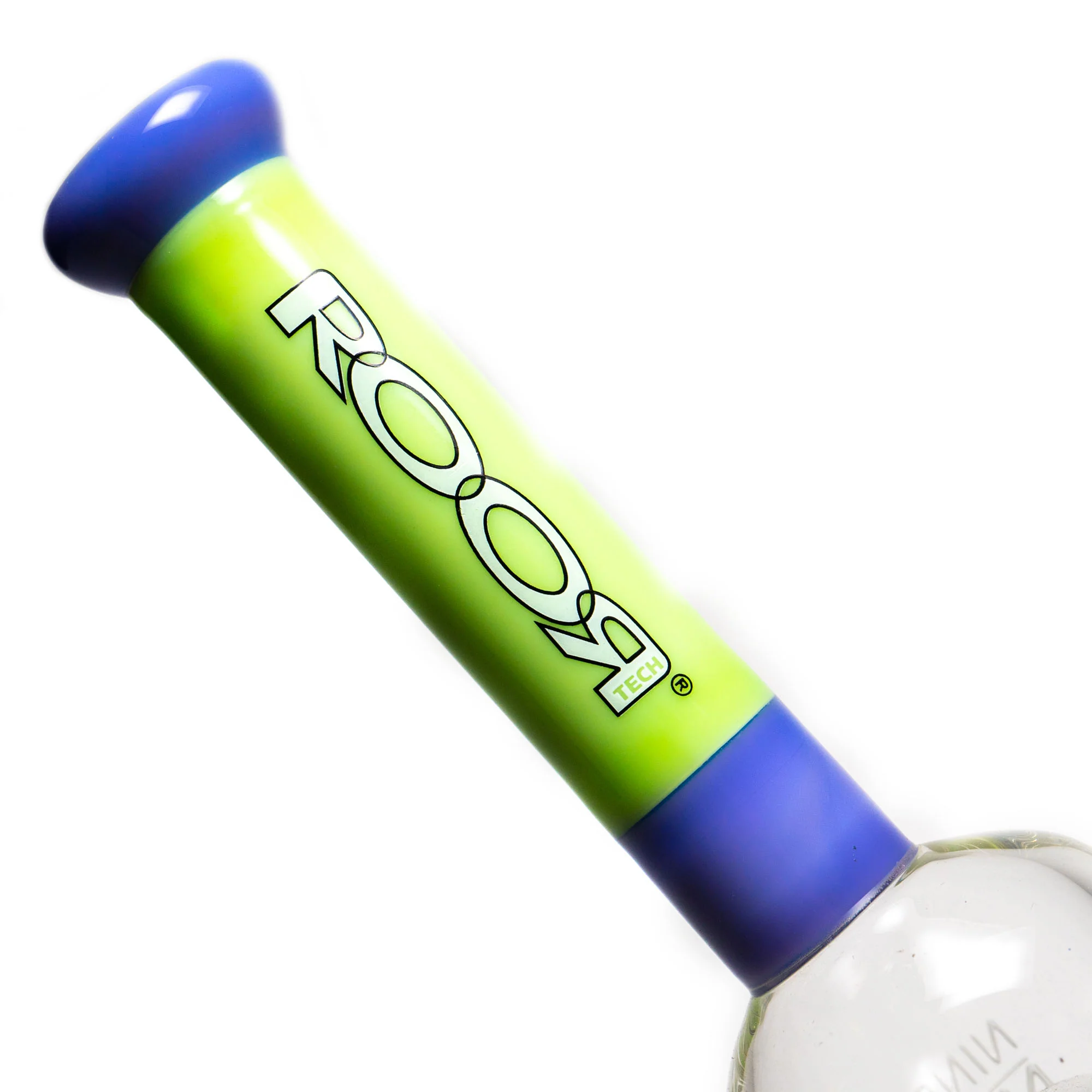 ROOR - 99 Series - 14" Fixed 10 Bubbler - Milky Purple & Slime - White & Black Label - Image 4