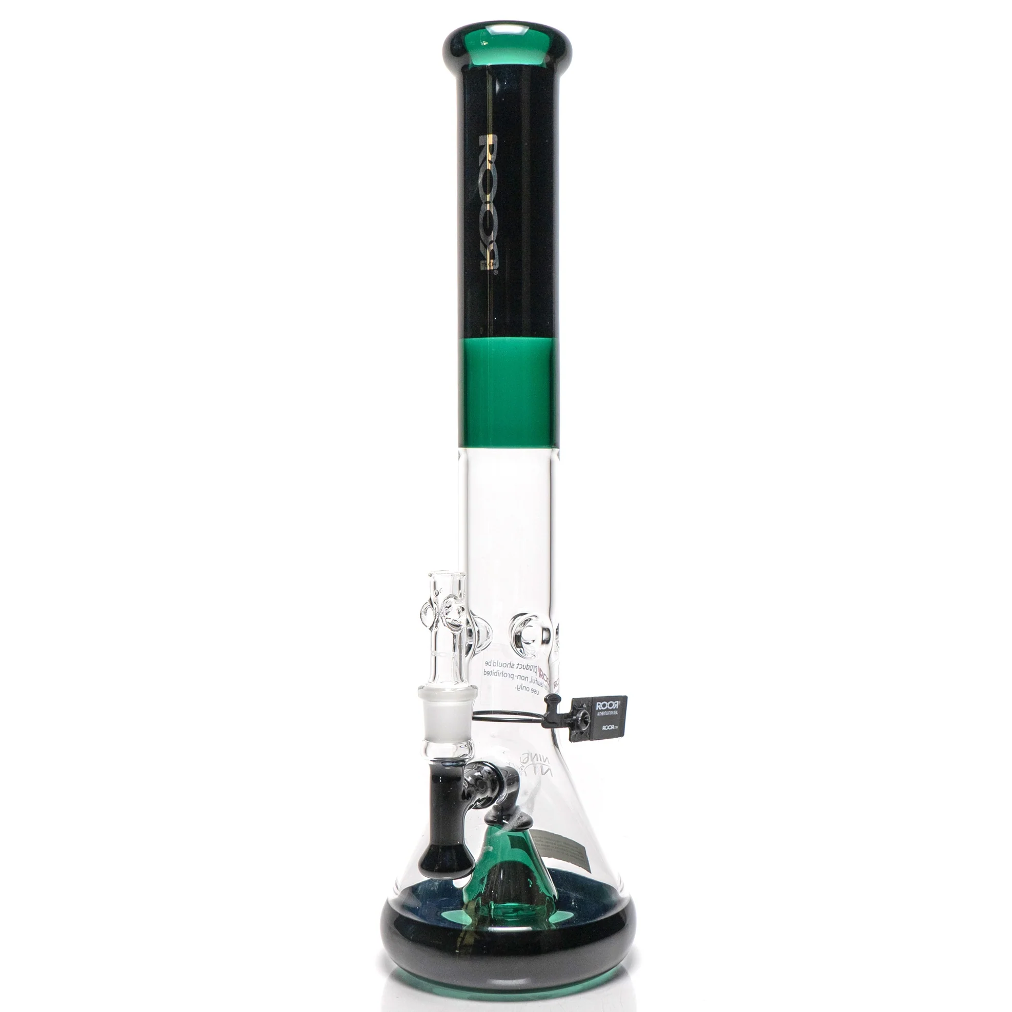 ROOR.US - 99 Series - 18" Fixed Beaker 50x5 - Jade & Black - Platinum Label