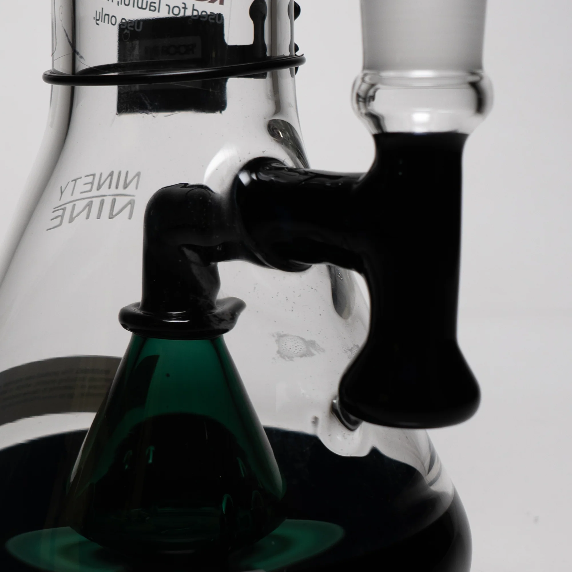 ROOR.US - 99 Series - 18" Fixed Beaker 50x5 - Jade & Black - Platinum Label - Image 14