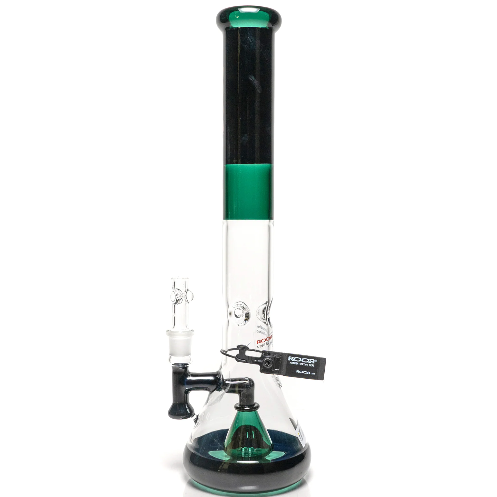 ROOR.US - 99 Series - 18" Fixed Beaker 50x5 - Jade & Black - Platinum Label - Image 2