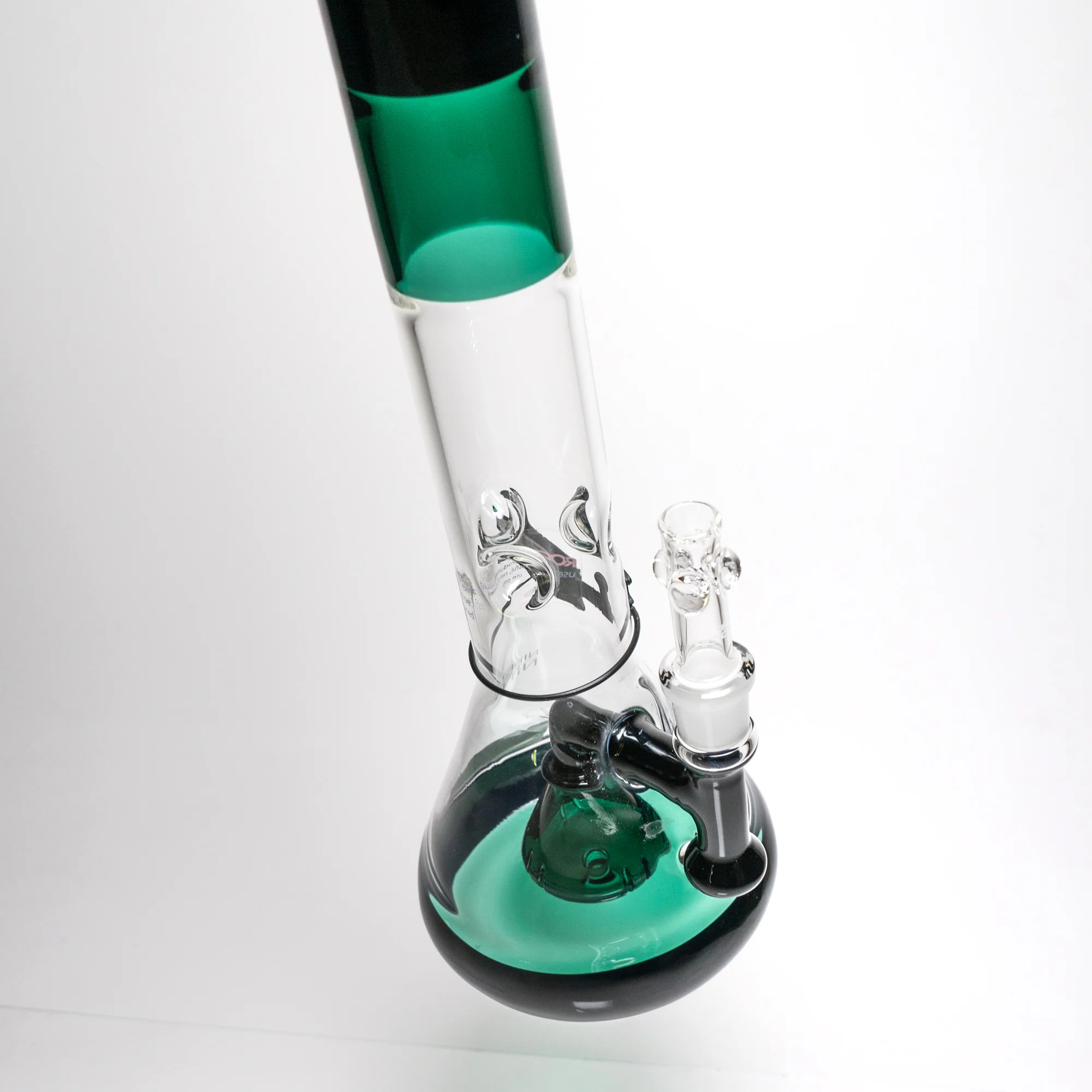 ROOR.US - 99 Series - 18" Fixed Beaker 50x5 - Jade & Black - Platinum Label - Image 5