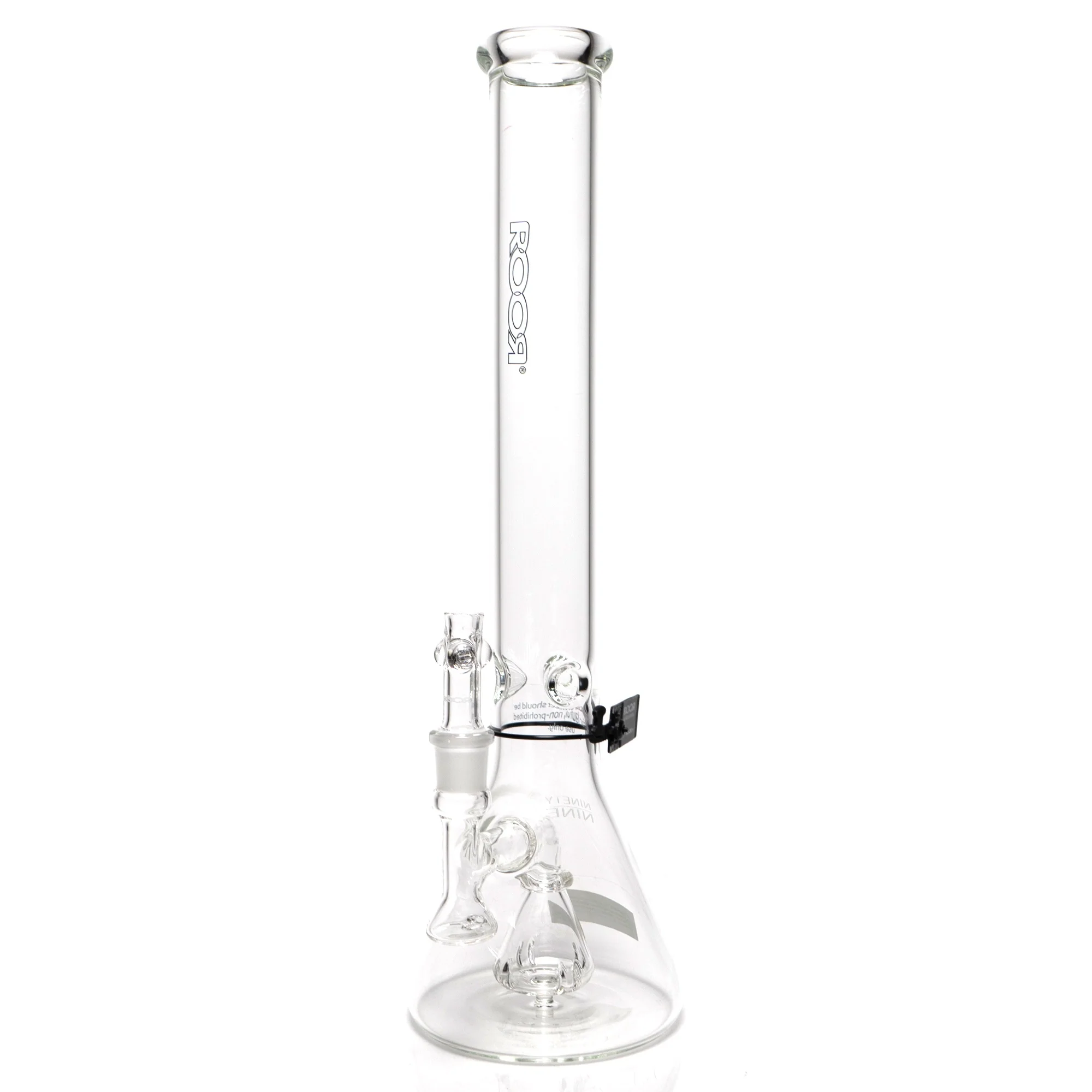 ROOR.US - 99 Series - 18" Fixed Beaker 50x5 - White & Black Label