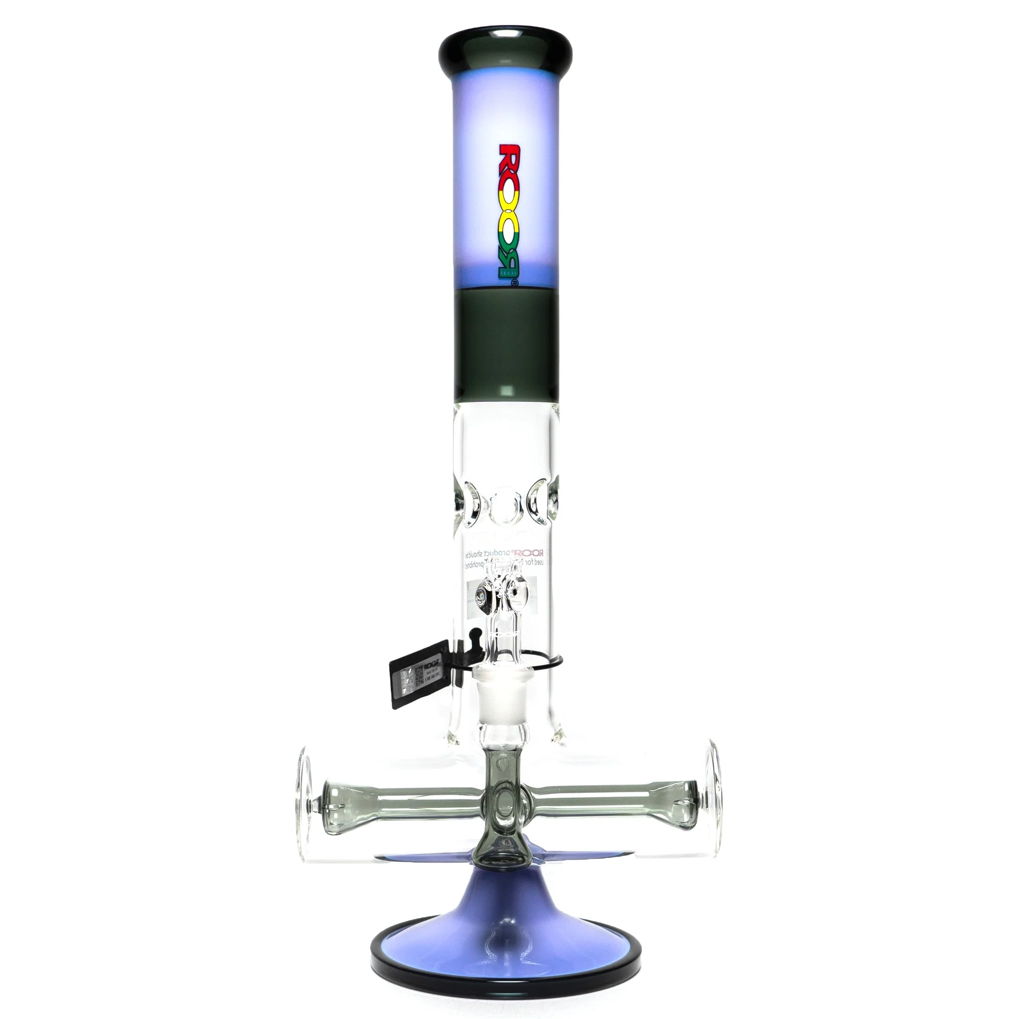 ROOR.US - 99 Series - 18" Inline Tube - Purple & Black - Rasta Label