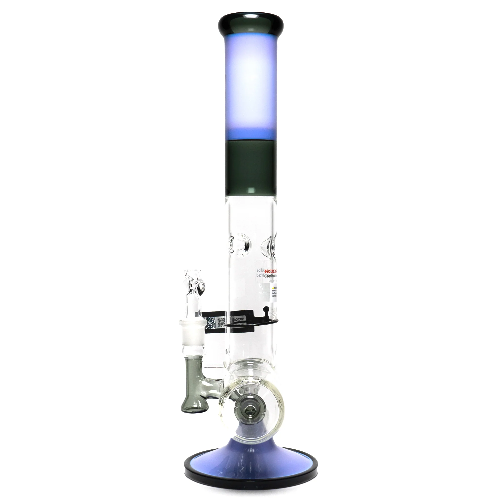 ROOR.US - 99 Series - 18" Inline Tube - Purple & Black - Rasta Label - Image 3