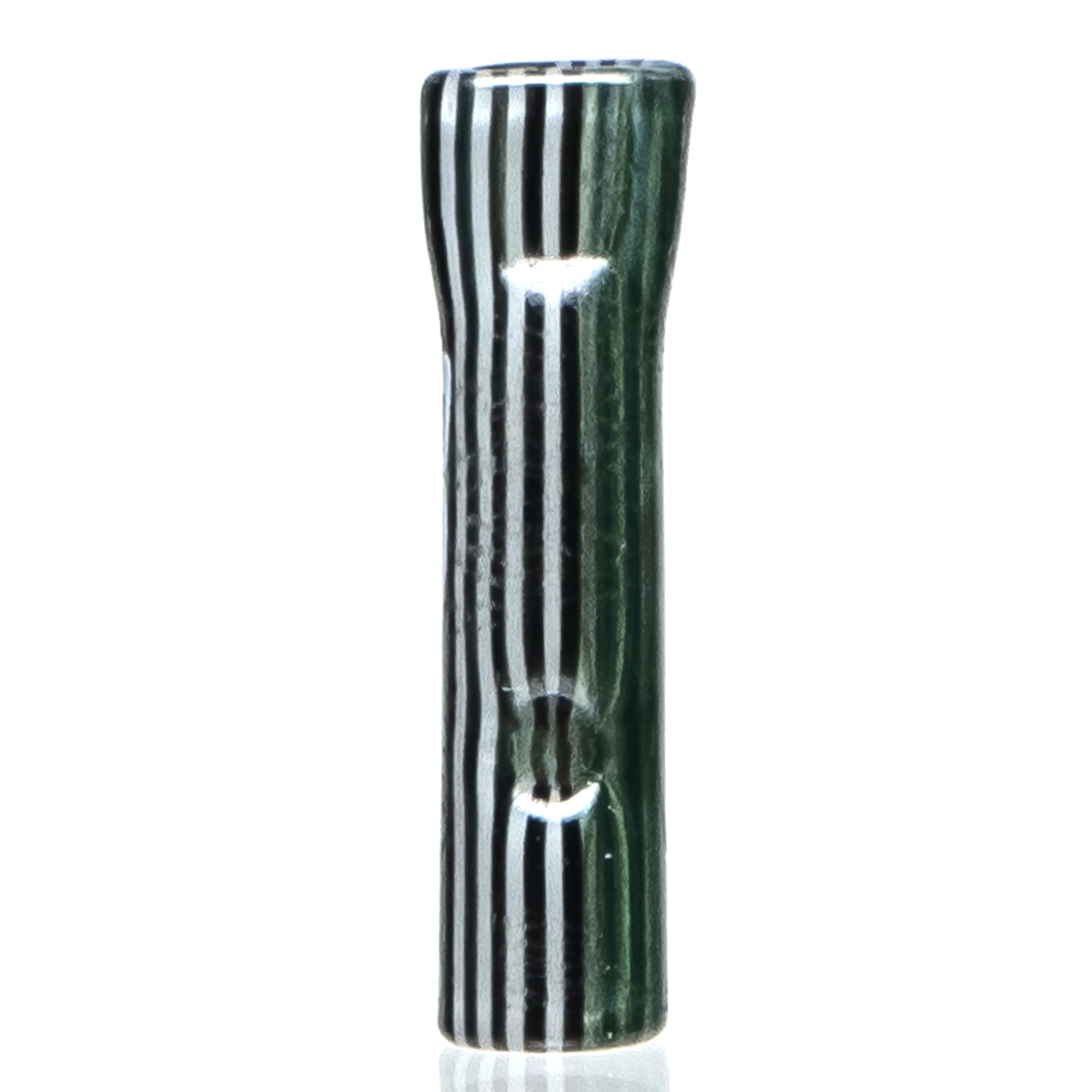 ROOR - Custom Tips - Flat Tip - Green Sparkle & Jailhouse Linework #3 - Image 2