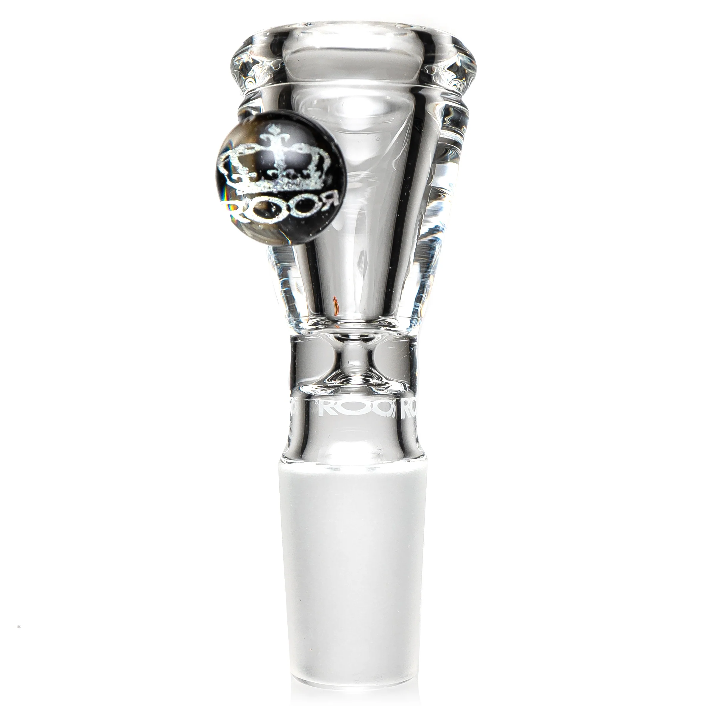 ROOR - Dichro Marble Slide - 18mm - Clear