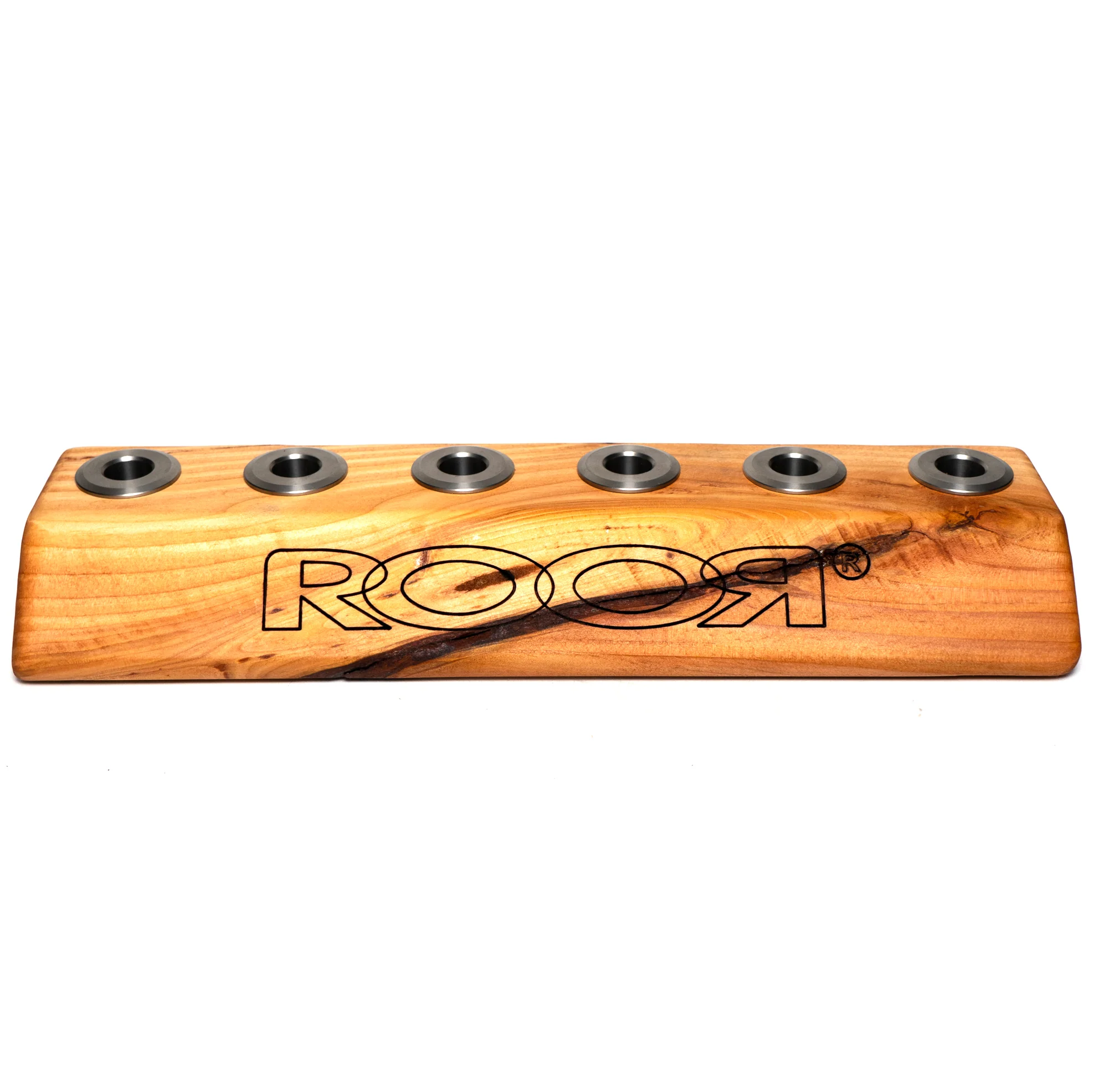 ROOR - Large 6 Hole Slide Holder - 14mm - Light Wood - Image 2