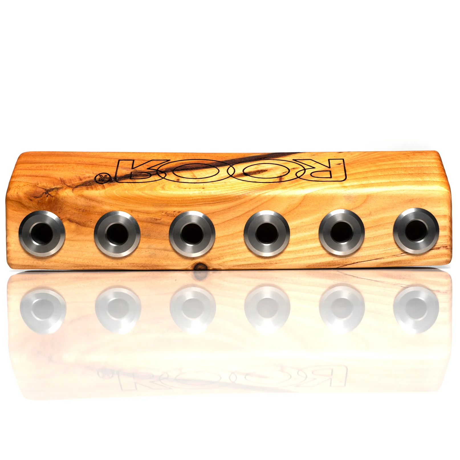 ROOR - Large 6 Hole Slide Holder - 14mm - Light Wood - Image 3