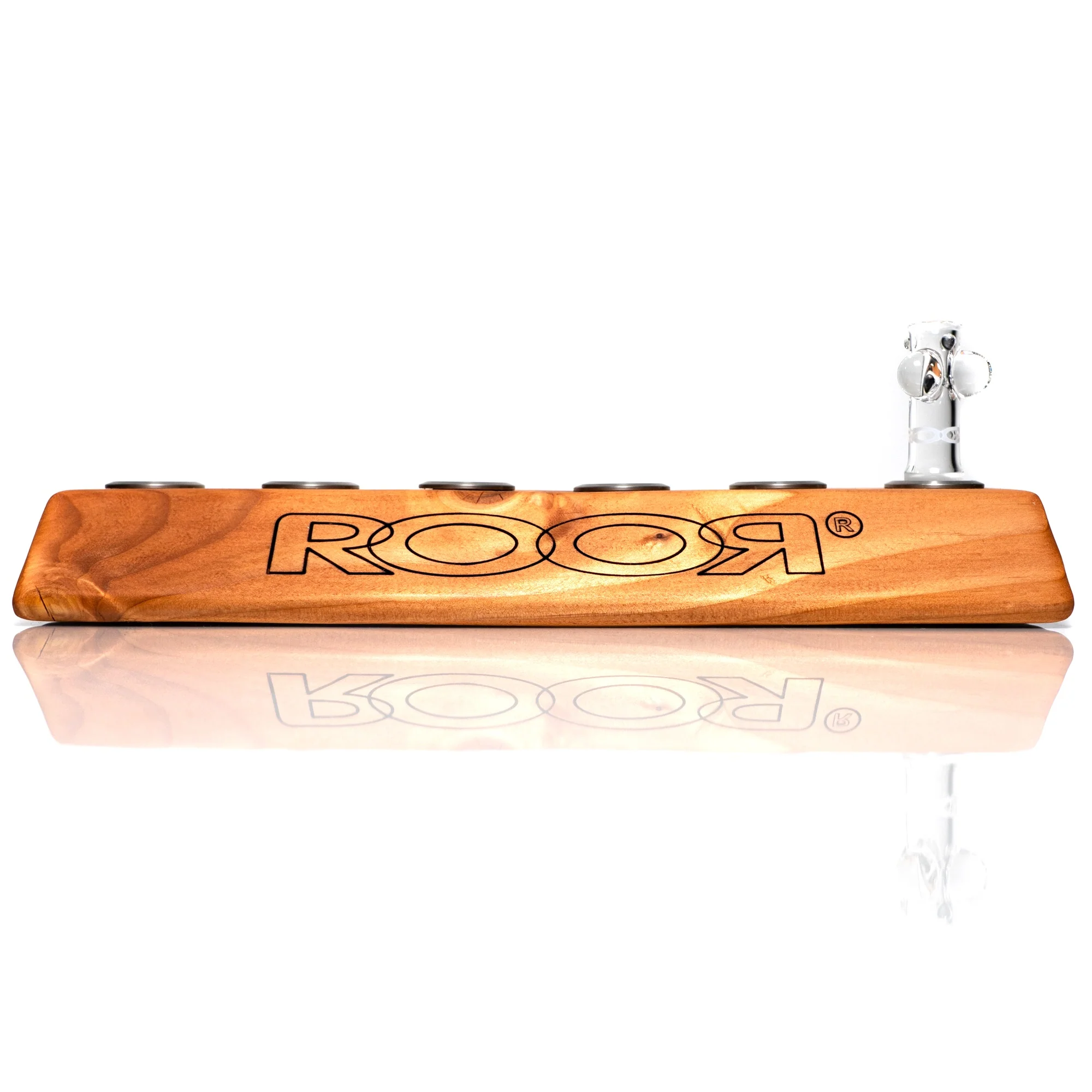 ROOR - Large 6 Hole Slide Holder - 18mm - Light Wood