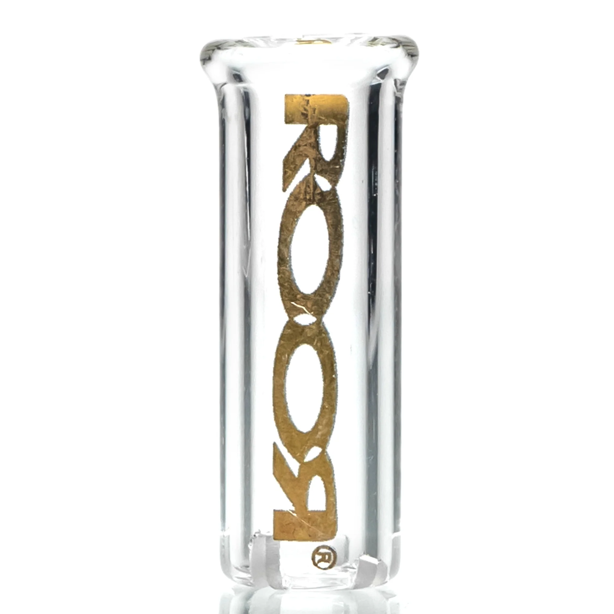 ROOR - Plus Glass Tip - Round - 12mm - Gold Label