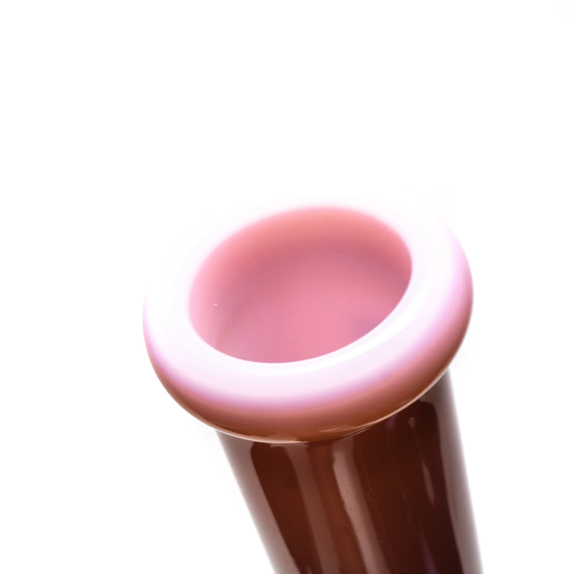 ROOR.US - 21” Fixed Beaker - Double 10 Arm Tree Perc - Pink - Gold - Image 5