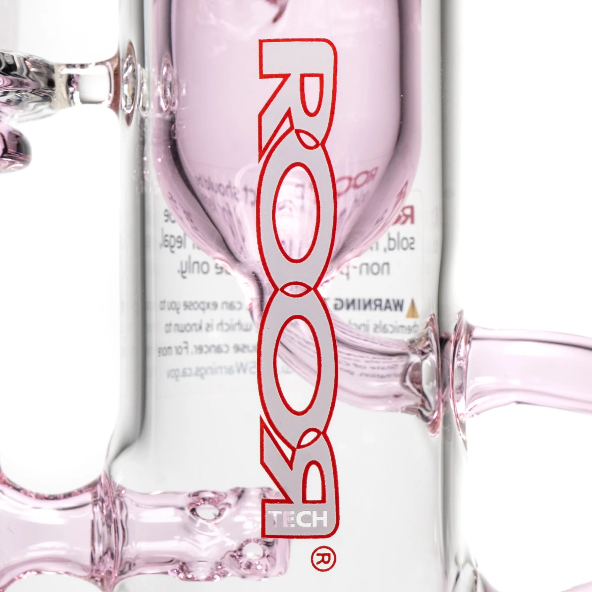 ROOR.US - Single Loop Recycler - Pink - White & Red - Image 3