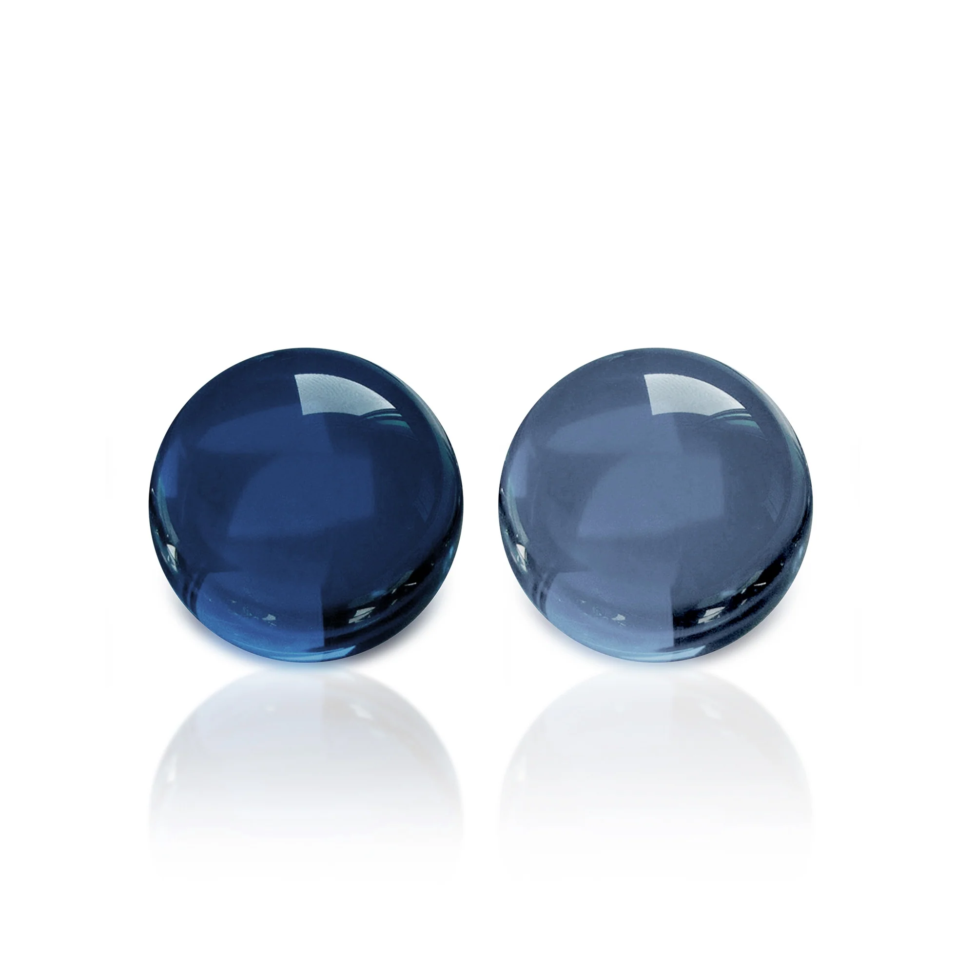 Ruby Pearl Co - Blue Sapphire - 5mm - 2 Pack