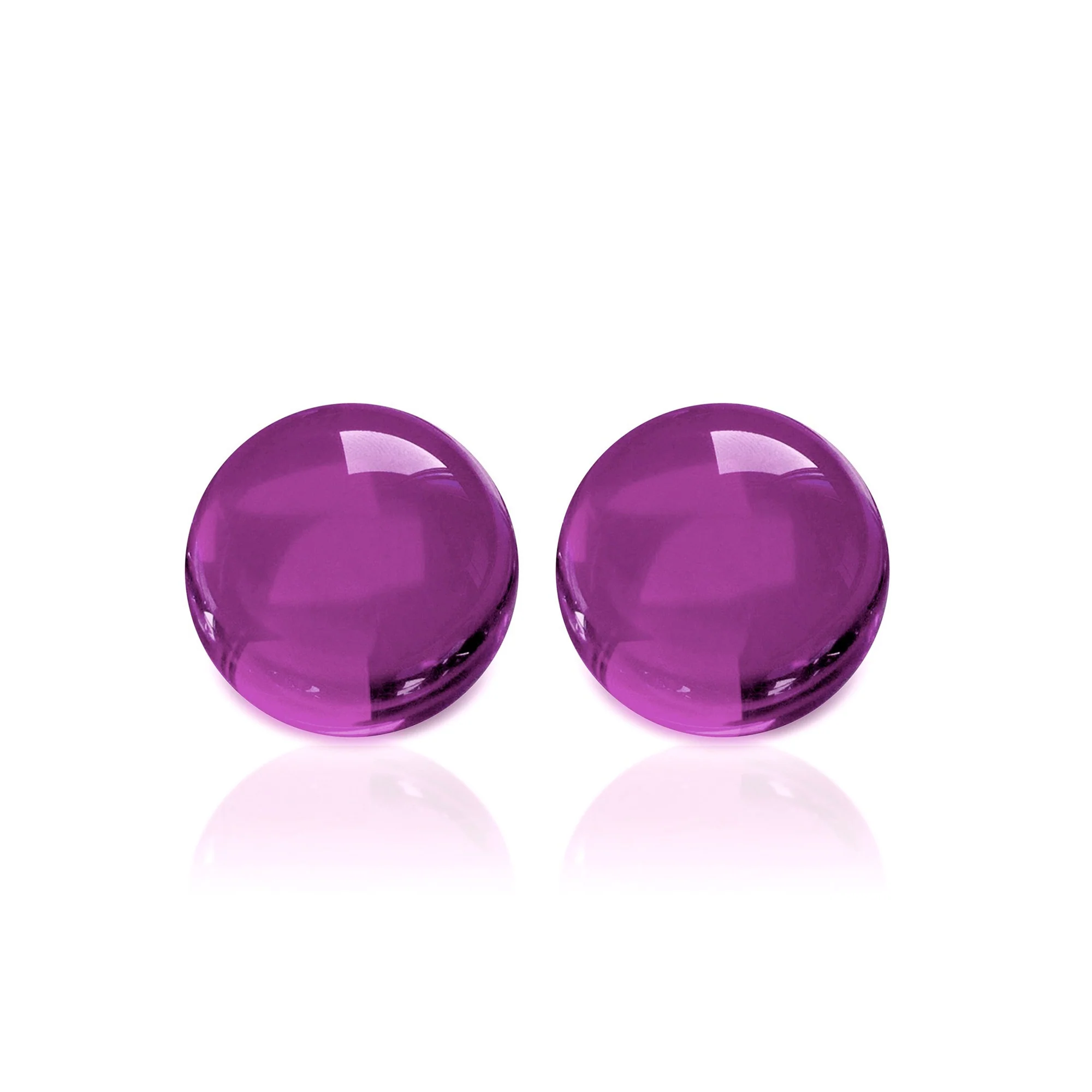 Ruby Pearl Co - Pink Sapphire - 5mm - 2 Pack