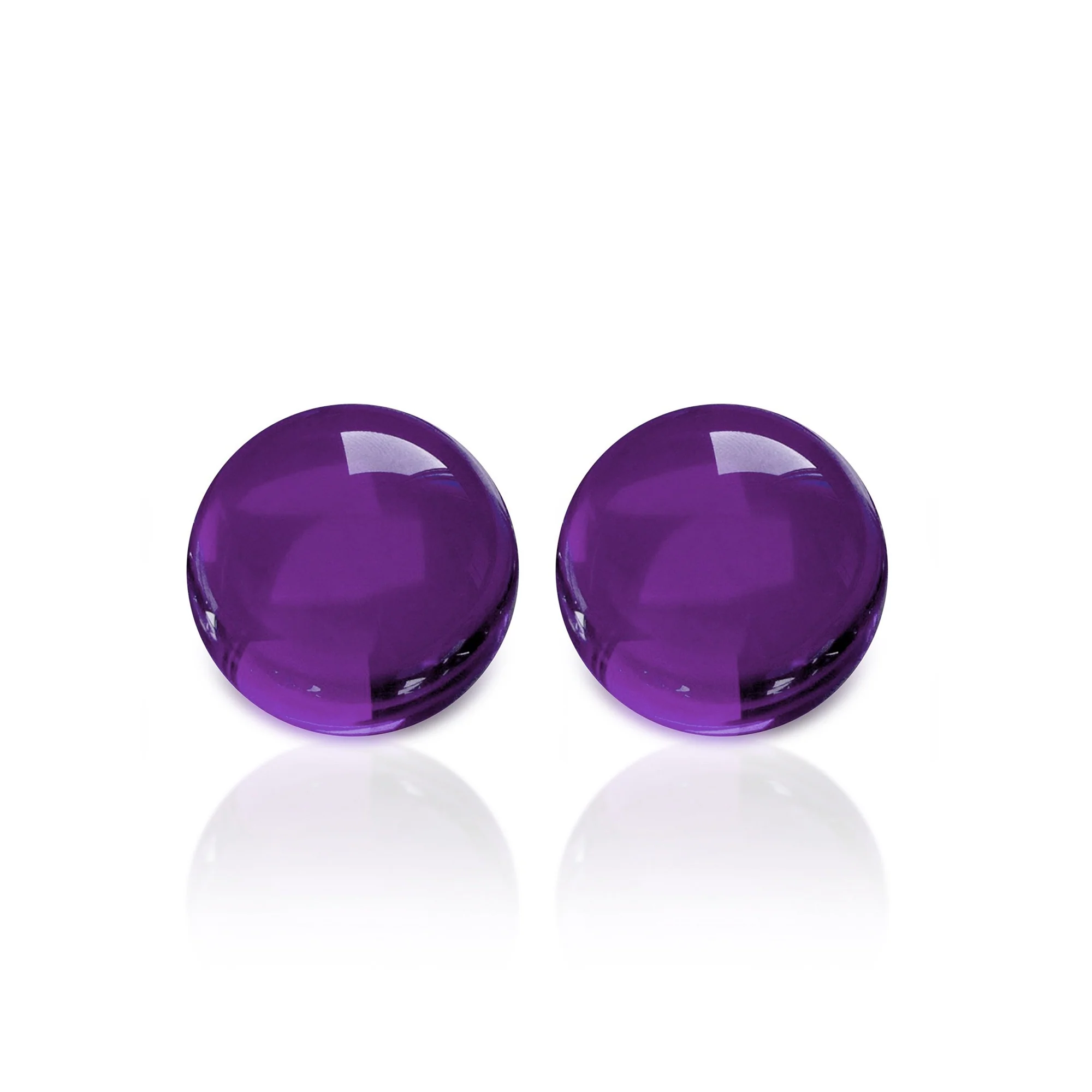 Ruby Pearl Co - Purple Sapphire - 5mm - 2 Pack