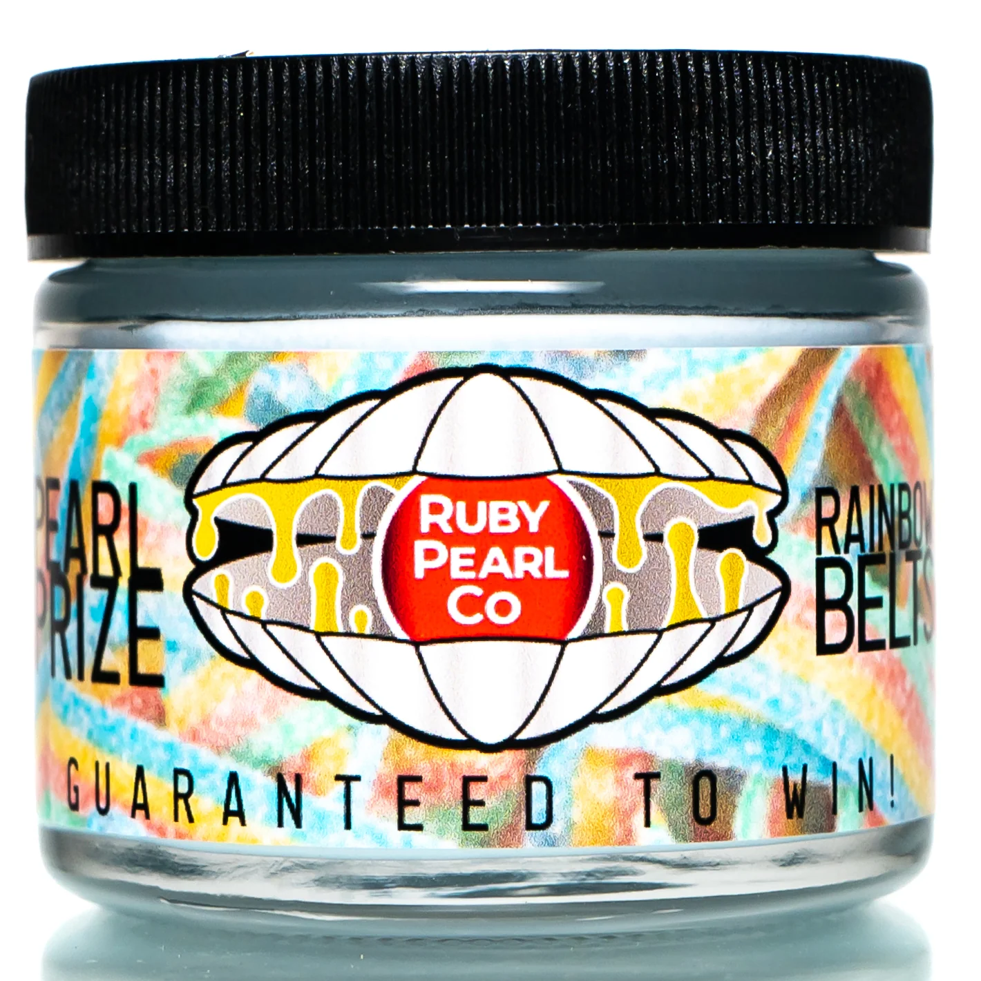 Ruby Pearl Co x The Cave - Pearl Prize Candle - Rainbow Belts - 1oz - Image 2
