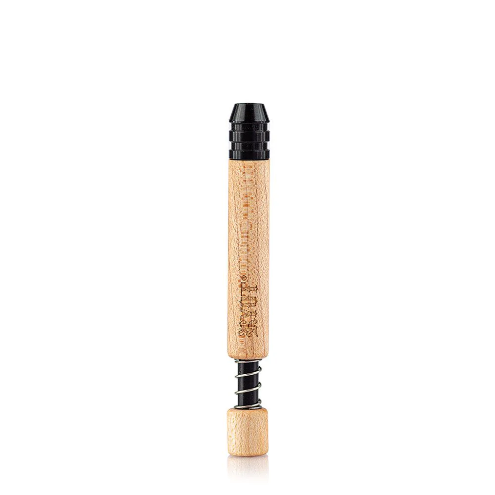 RYOT - Large Spring One Hitter (3") - Maple w/ Black Tip