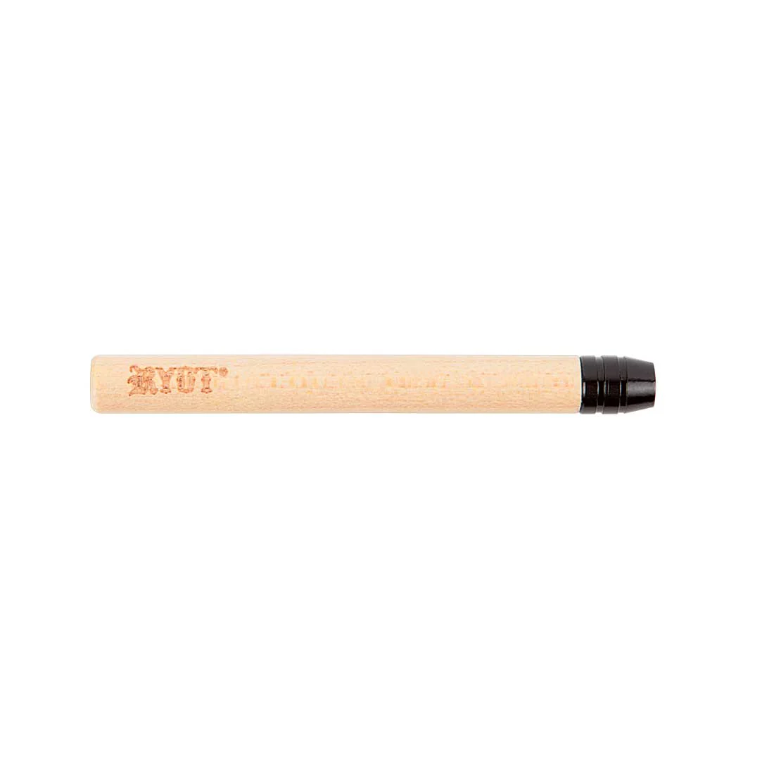 RYOT - Large Wooden One Hitter (3") - Maple w/ Black Tip