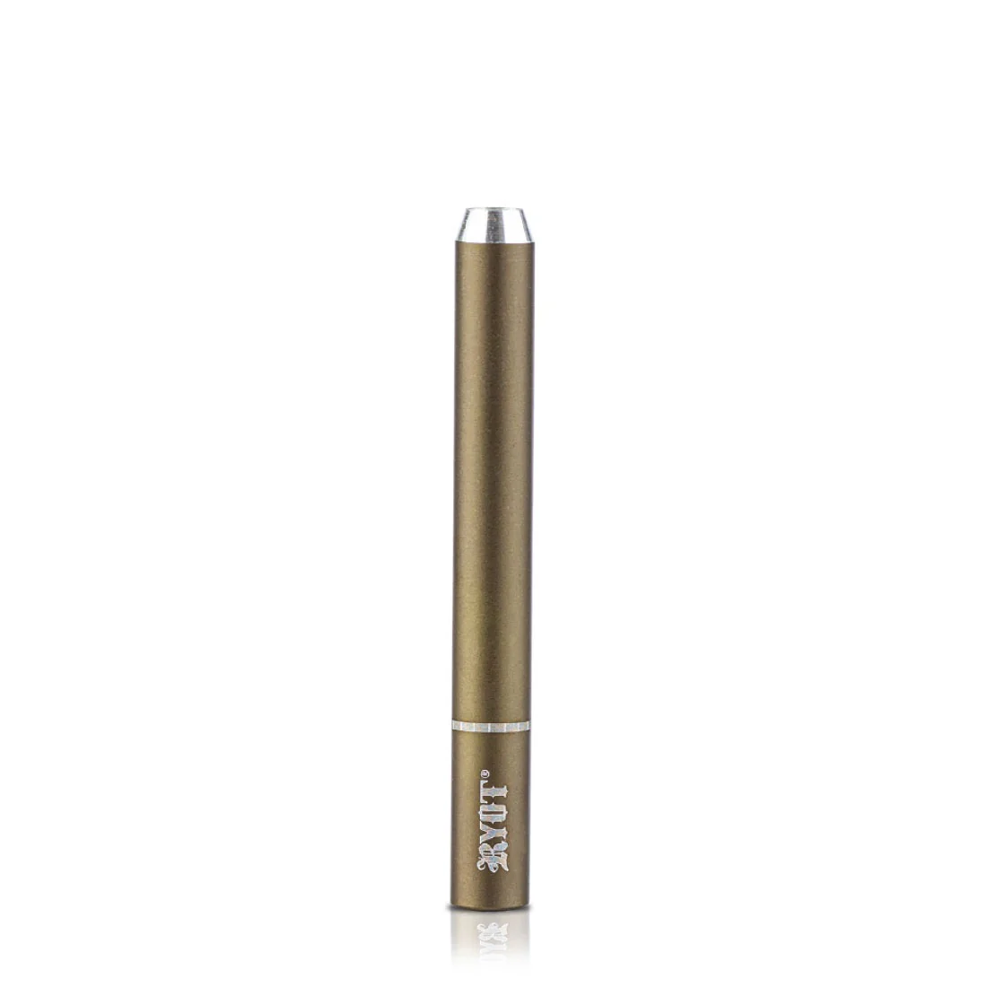 RYOT - Long 9mm Slim Anodized Aluminum One Hitter (3") - Gunmetal