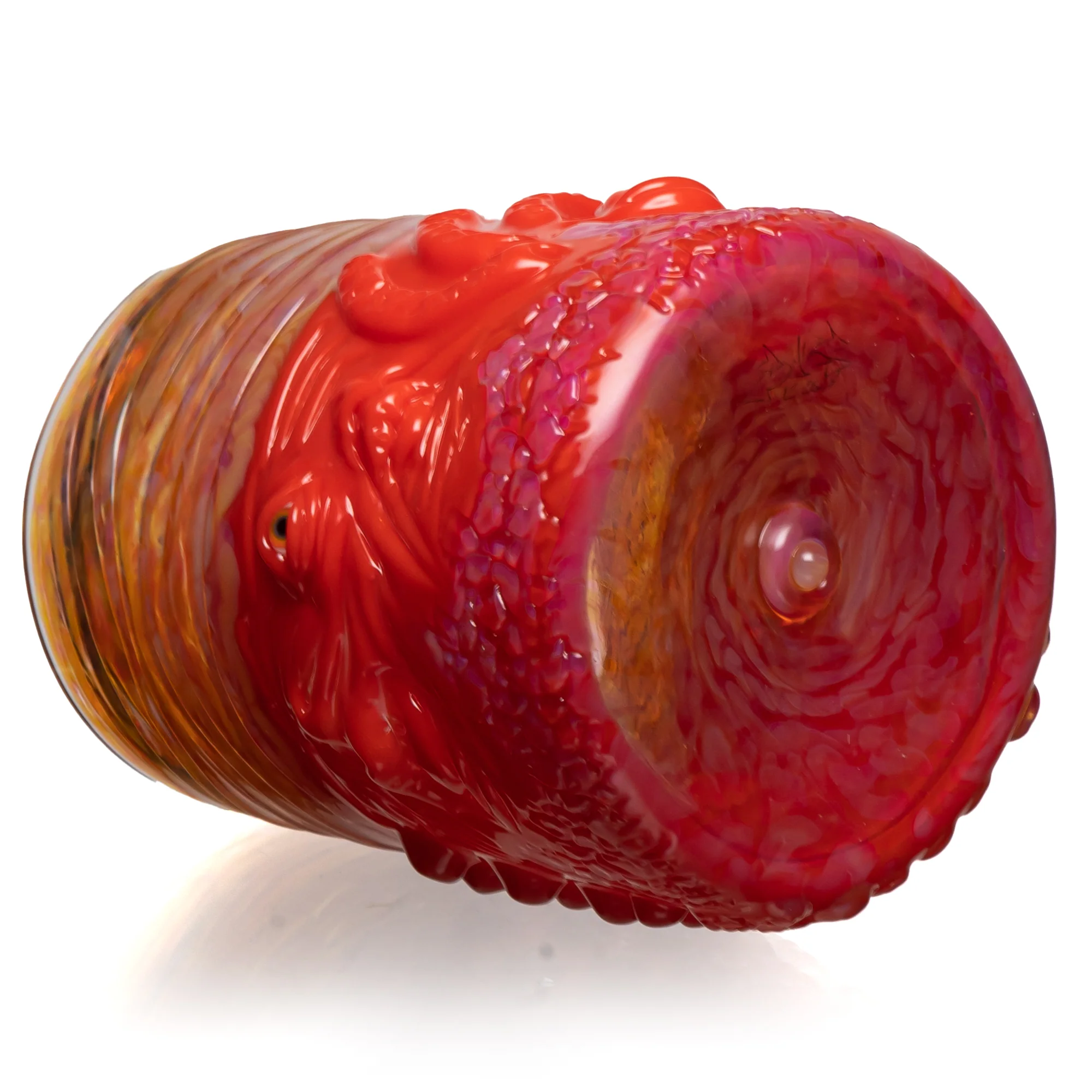 Salt - Creature Cup - Orange Red Crayon & Telemagenta - Image 6