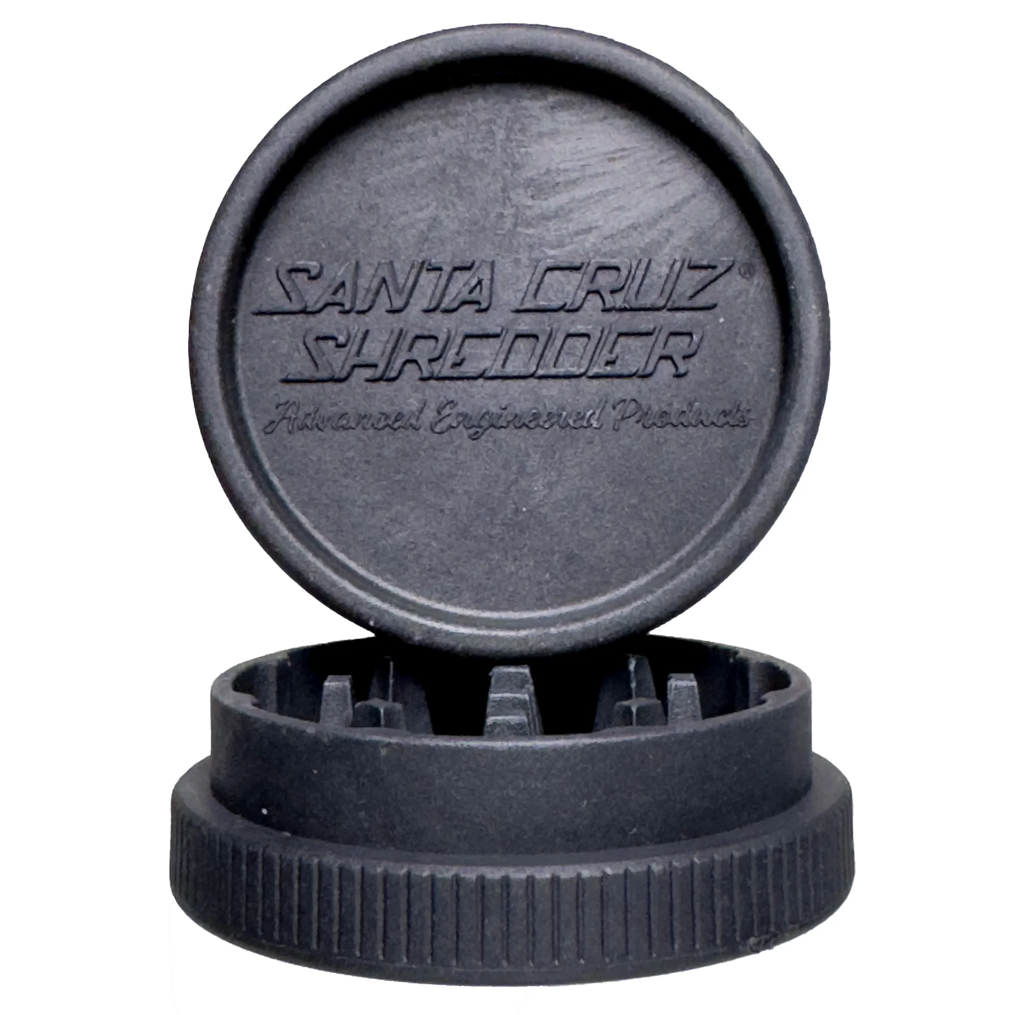 Santa Cruz Shredder - Hemp Grinder - 2 Piece - Black