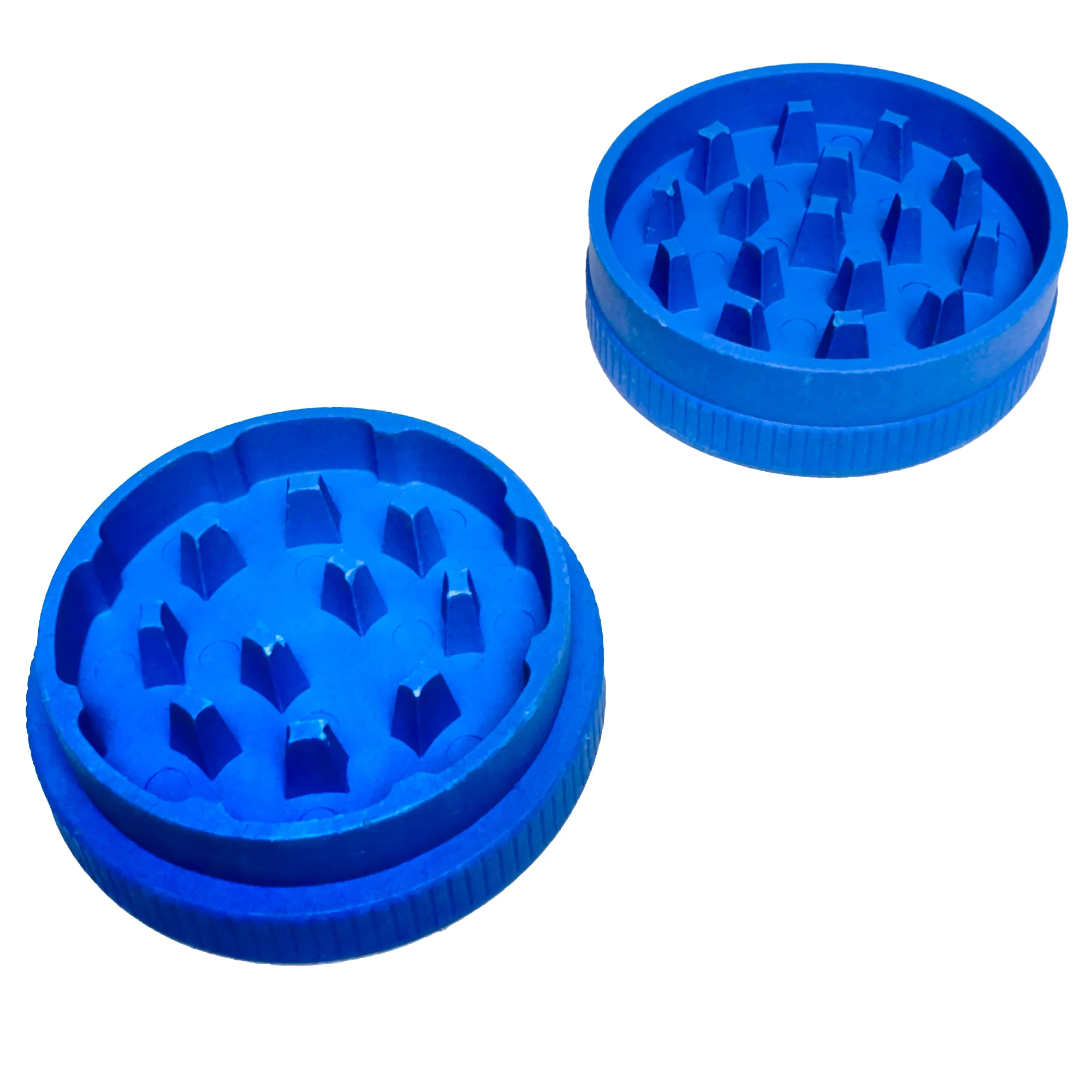 Santa Cruz Shredder - Hemp Grinder - 2 Piece - Blue - Image 2