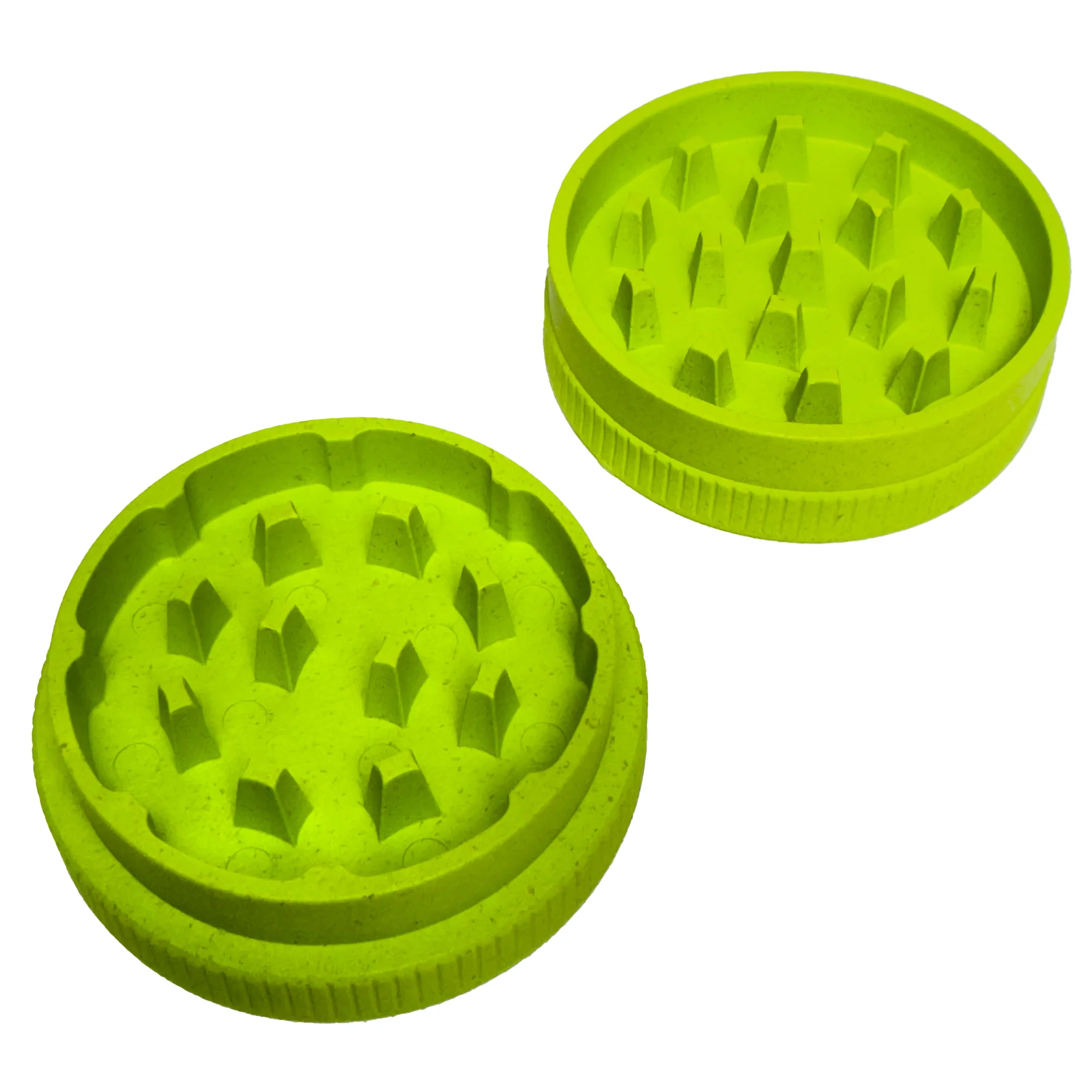 Santa Cruz Shredder - Hemp Grinder - 2 Piece - Lime Green - Image 2