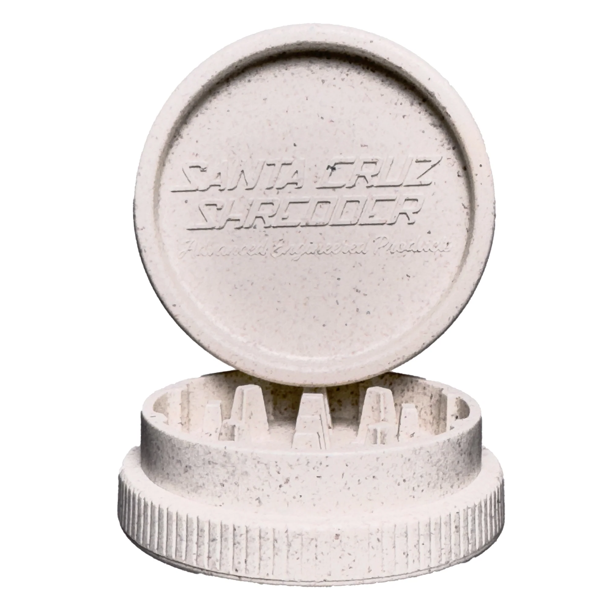 Santa Cruz Shredder - Hemp Grinder - 2 Piece - Natural